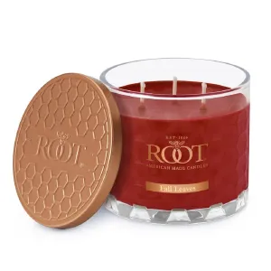 3 Wick Honeycomb Candle - Fall Leaves