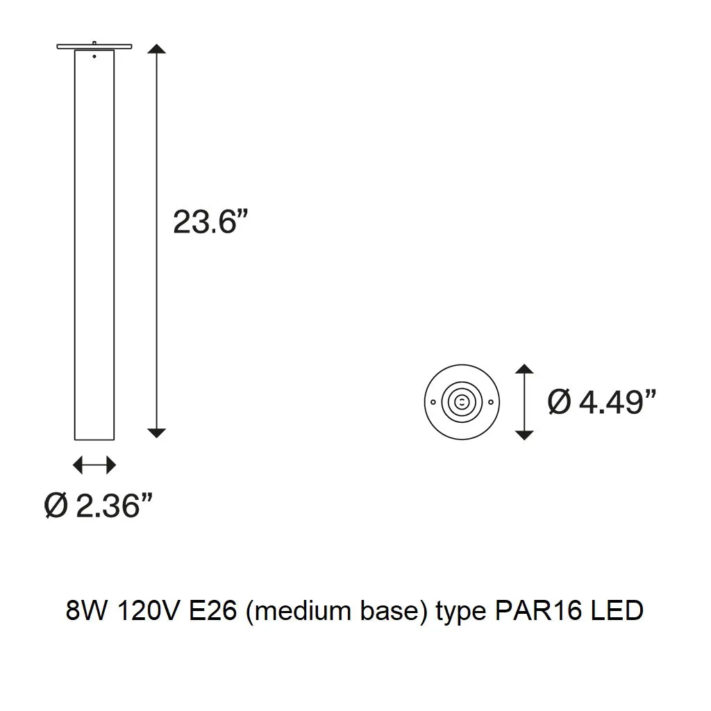 A-Tube Flush Mount