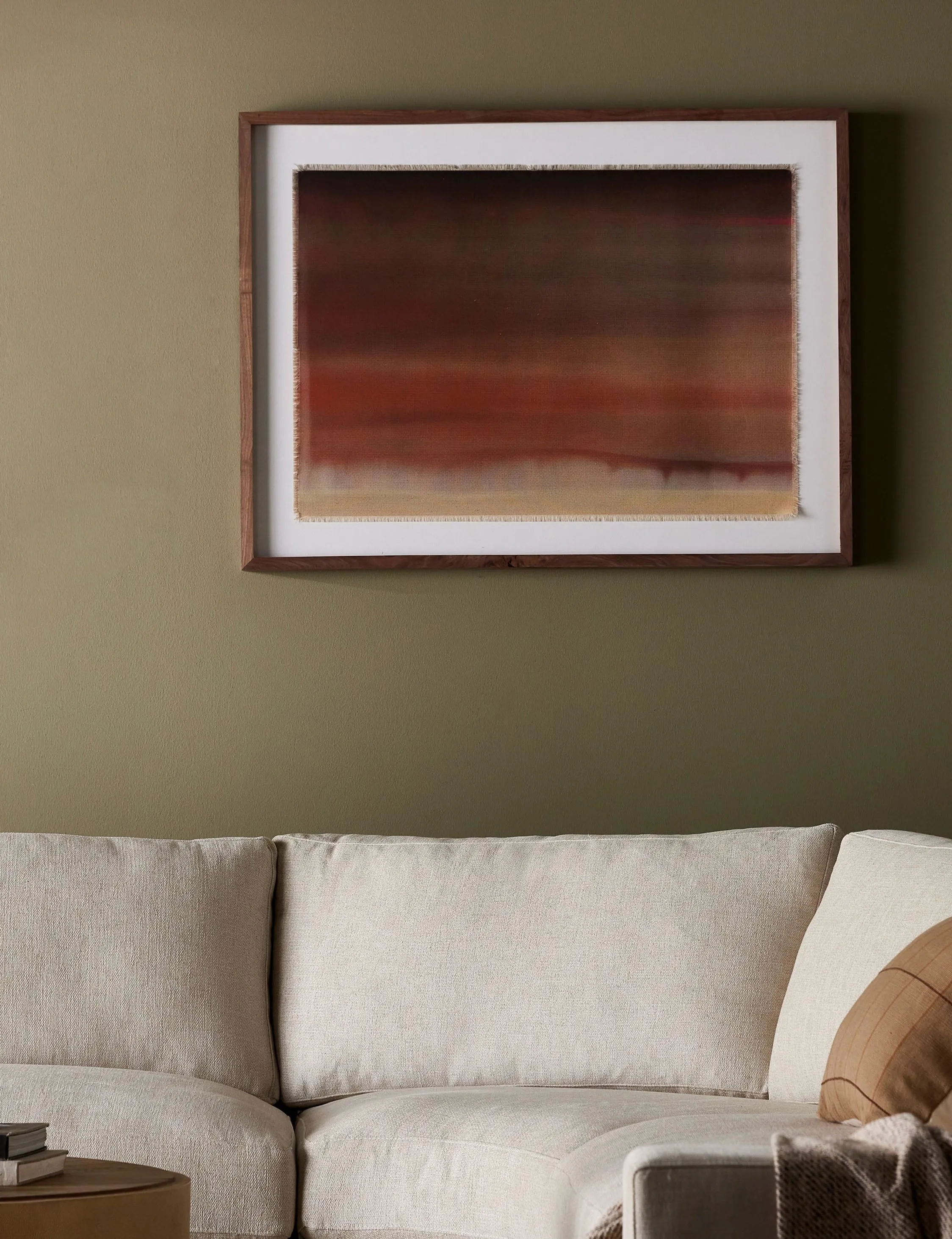 Abstract Ombre 04 Wall Art by Roseanne Kenny Lulu and Georgia