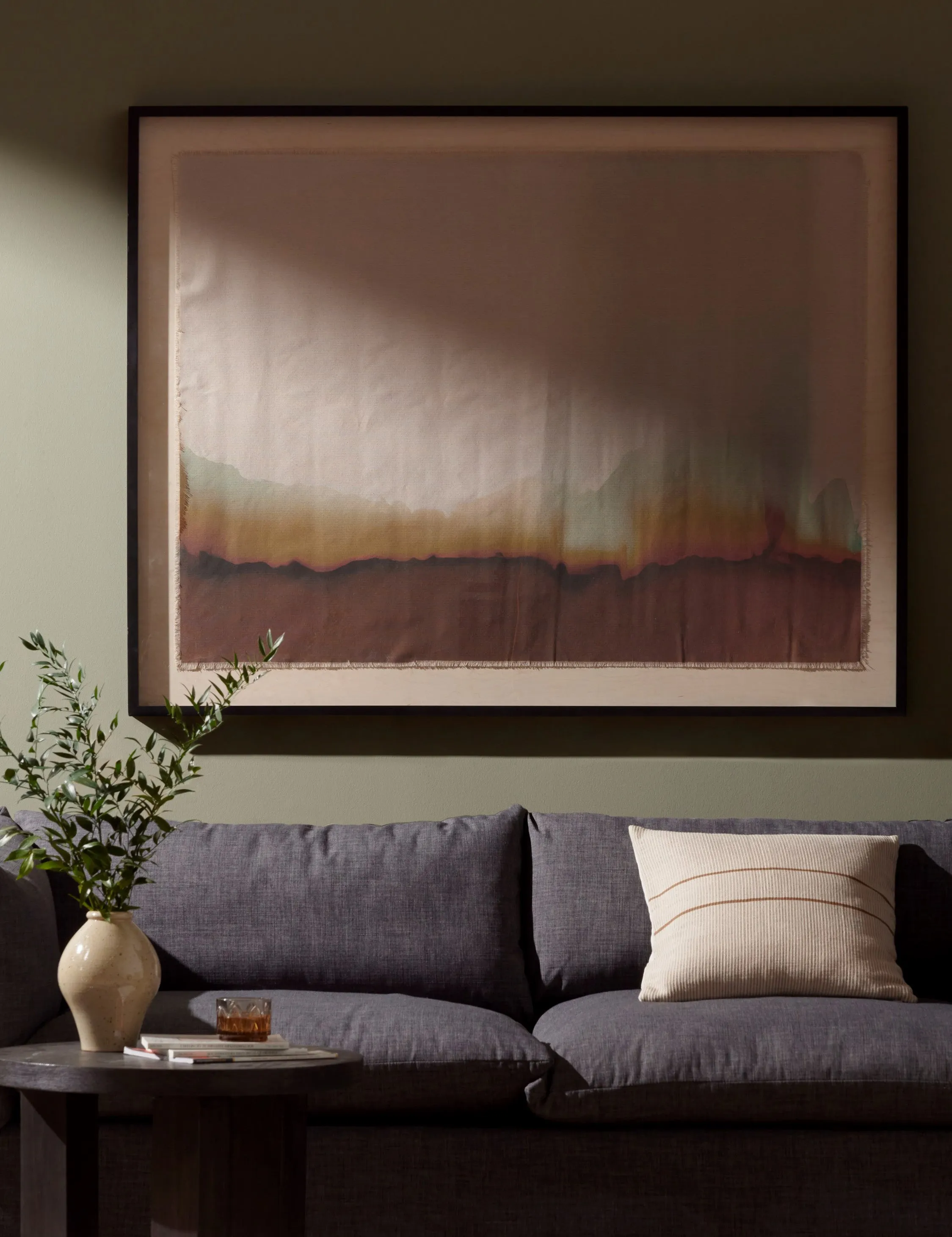Abstract Ombre 17 Wall Art by Roseanne Kenny Lulu and Georgia
