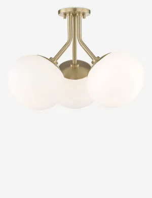 Ainsley Semi-Flush Mount Light Lulu and Georgia