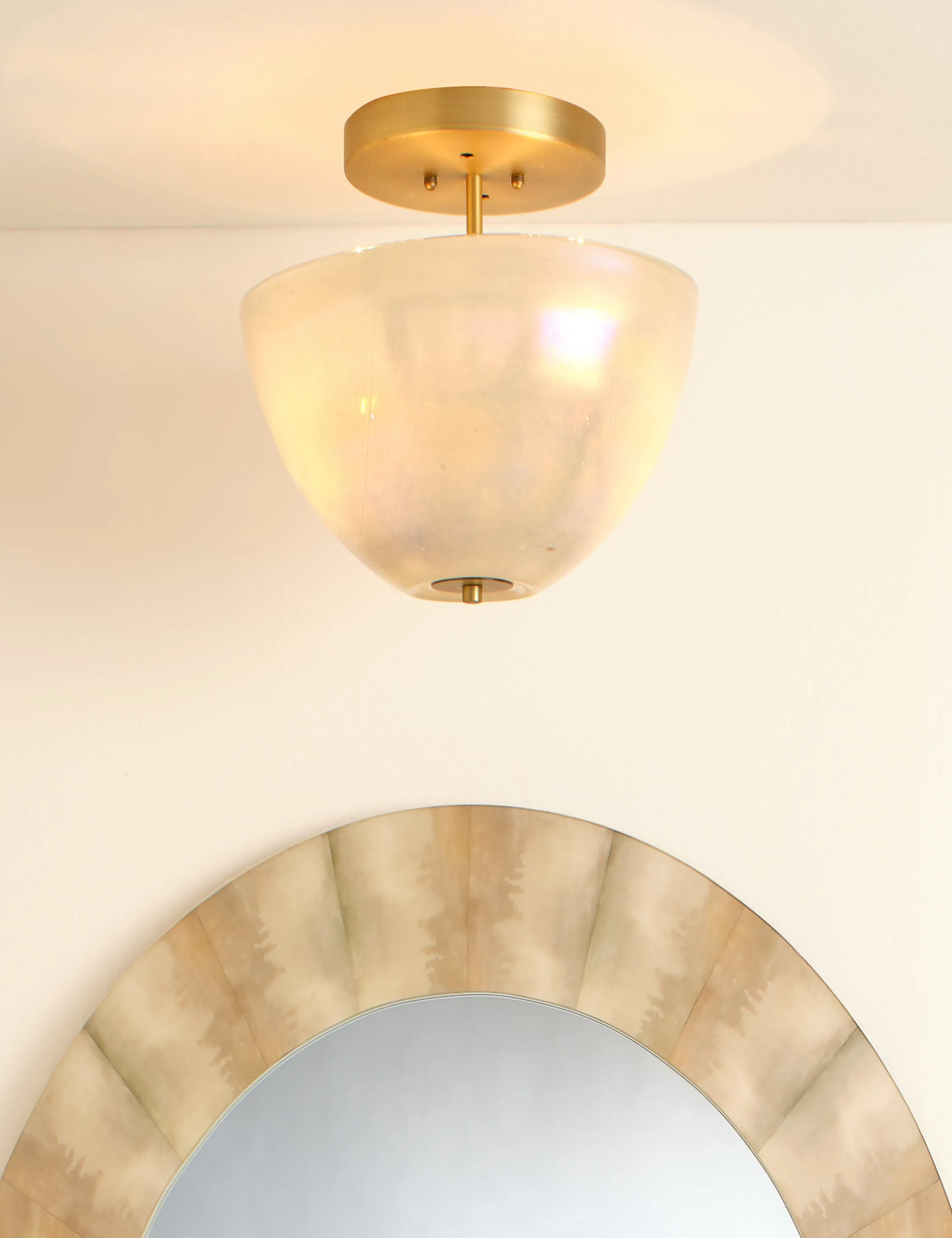 Akari Semi-Flush Mount Light Lulu and Georgia