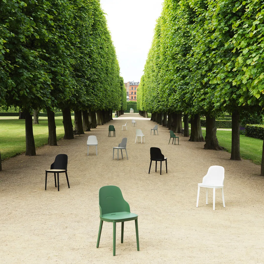 Allez Dining Chair w/ Wicker Seat