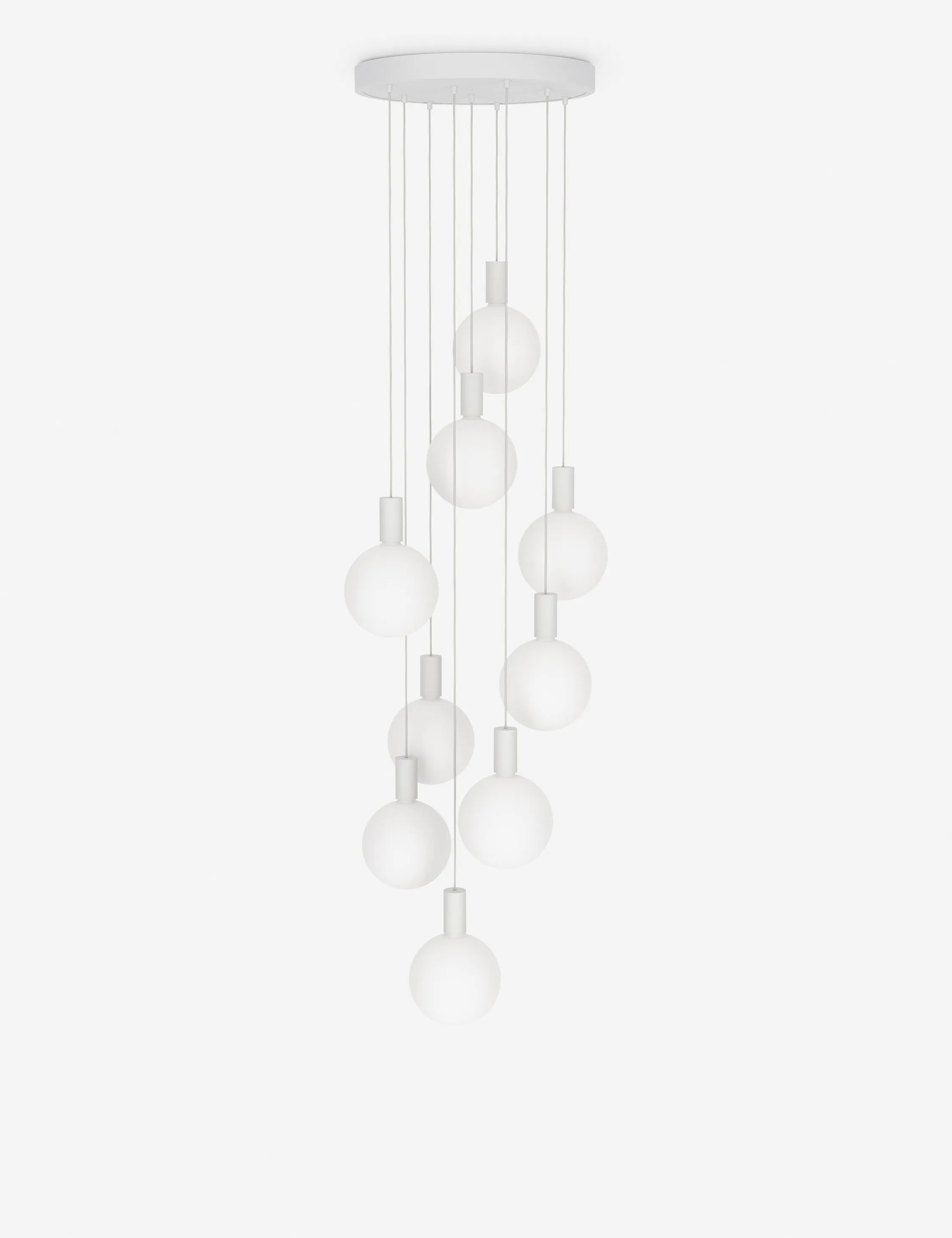 Alumina 9-Light Pendant Light by Tala Lulu and Georgia