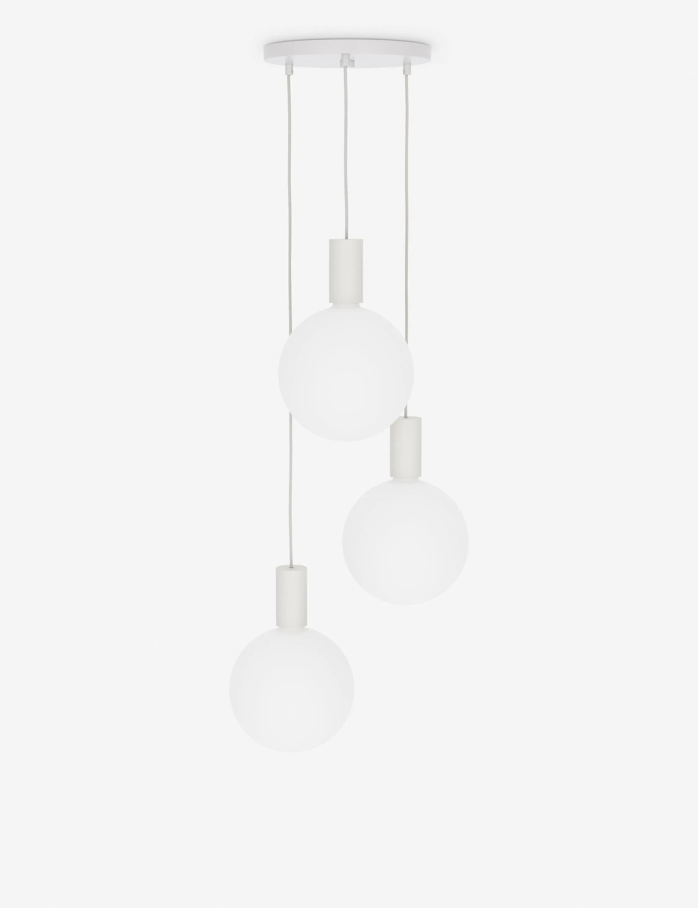 Alumina Triple Pendant Light by Tala Lulu and Georgia