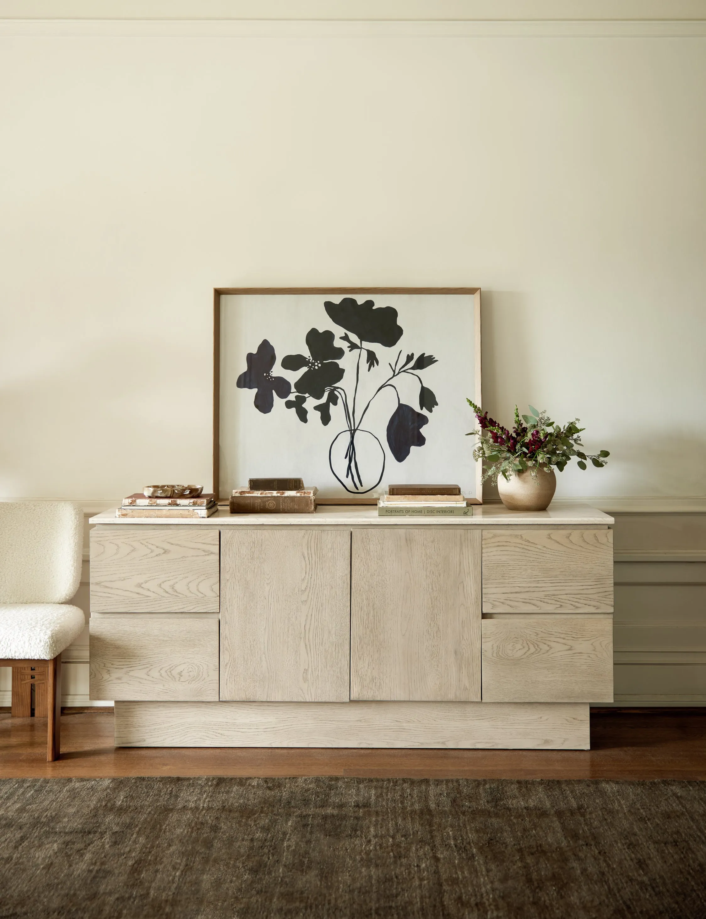 Anenome Print by Susan Hable Lulu and Georgia