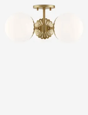 Annetta Semi-Flush Mount Light Lulu and Georgia