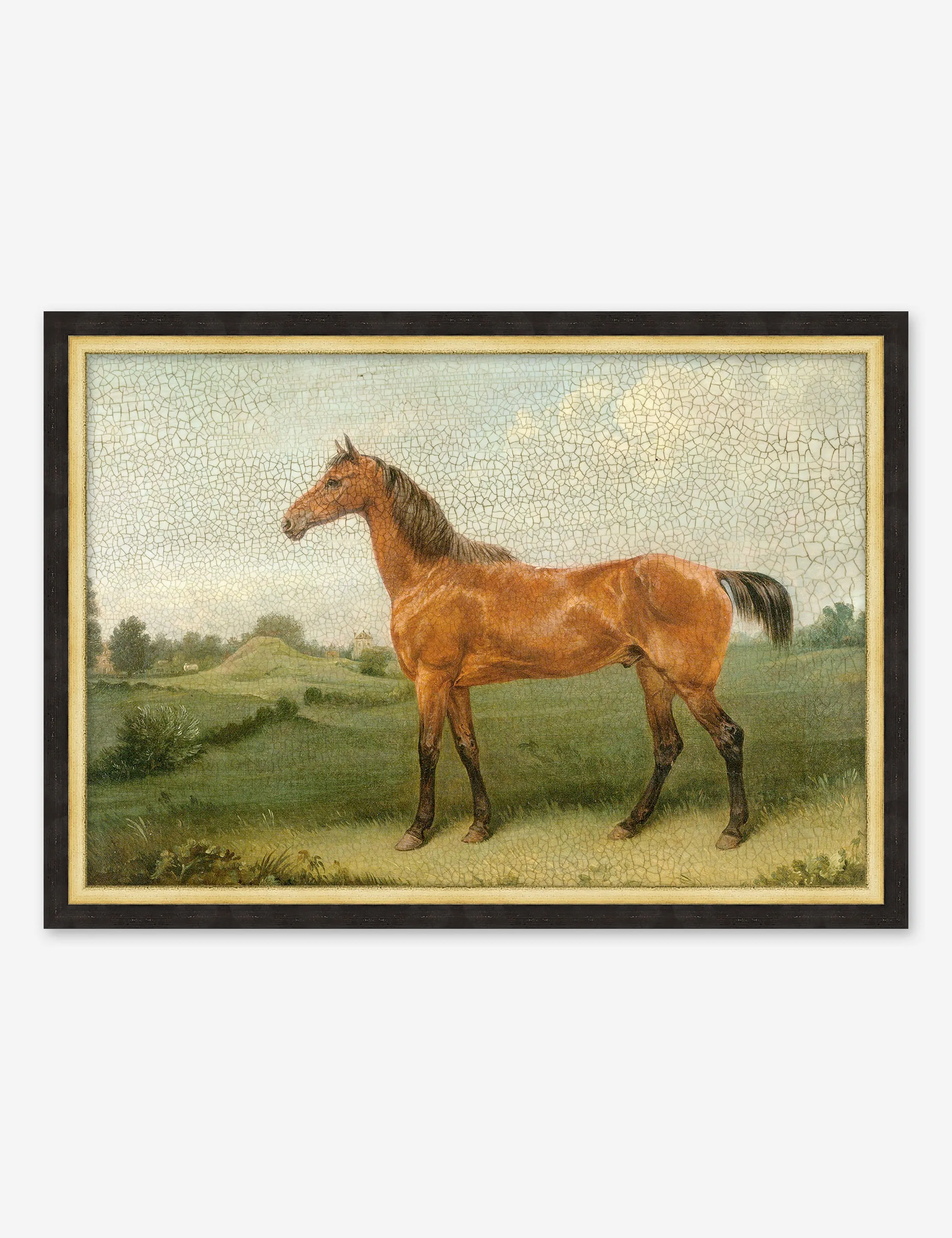 Antiqued Horse II Wall Art Lulu and Georgia