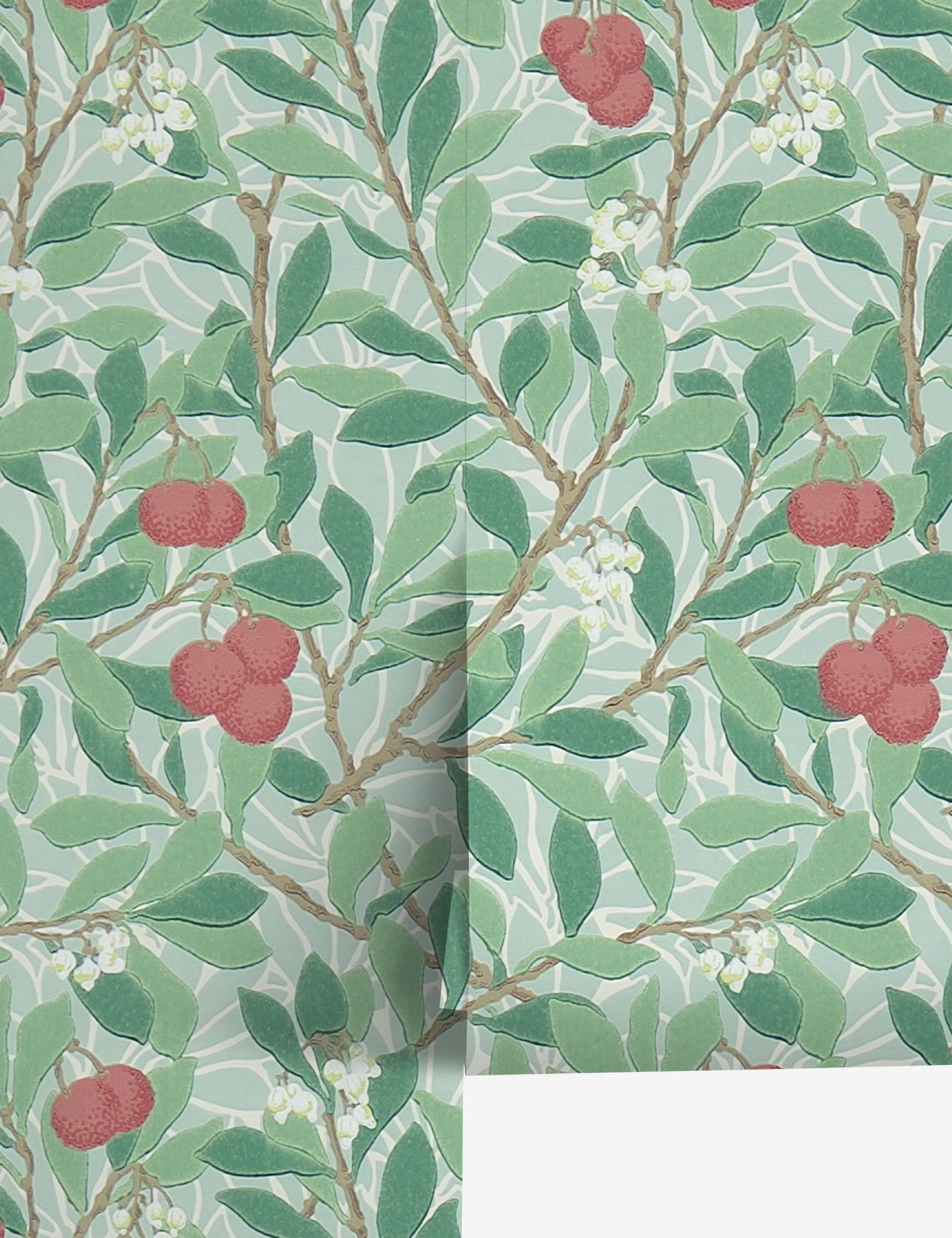 Arbutus Wallpaper by Morris & Co. Lulu and Georgia