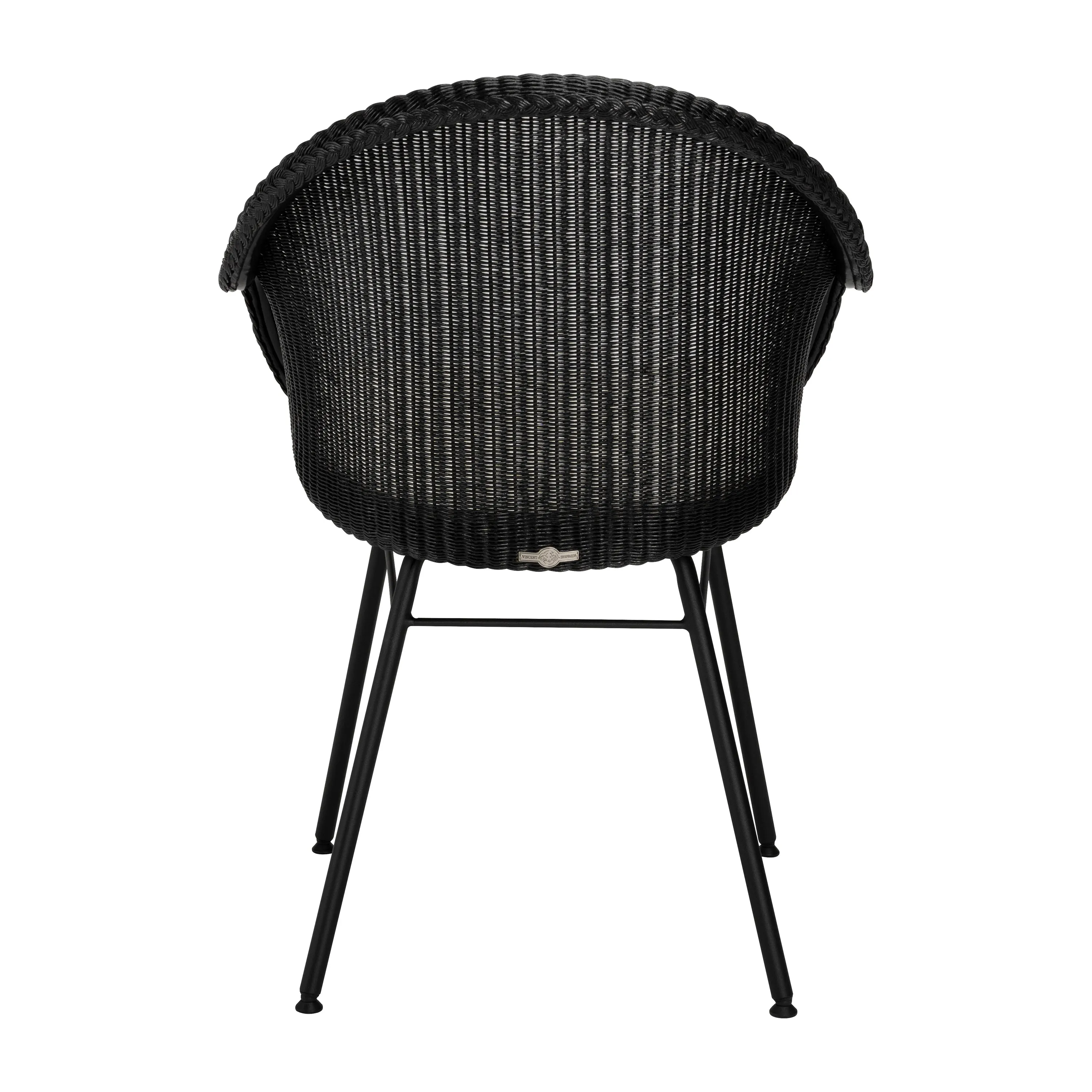 Avril Highback Dining Chair with Steel Base