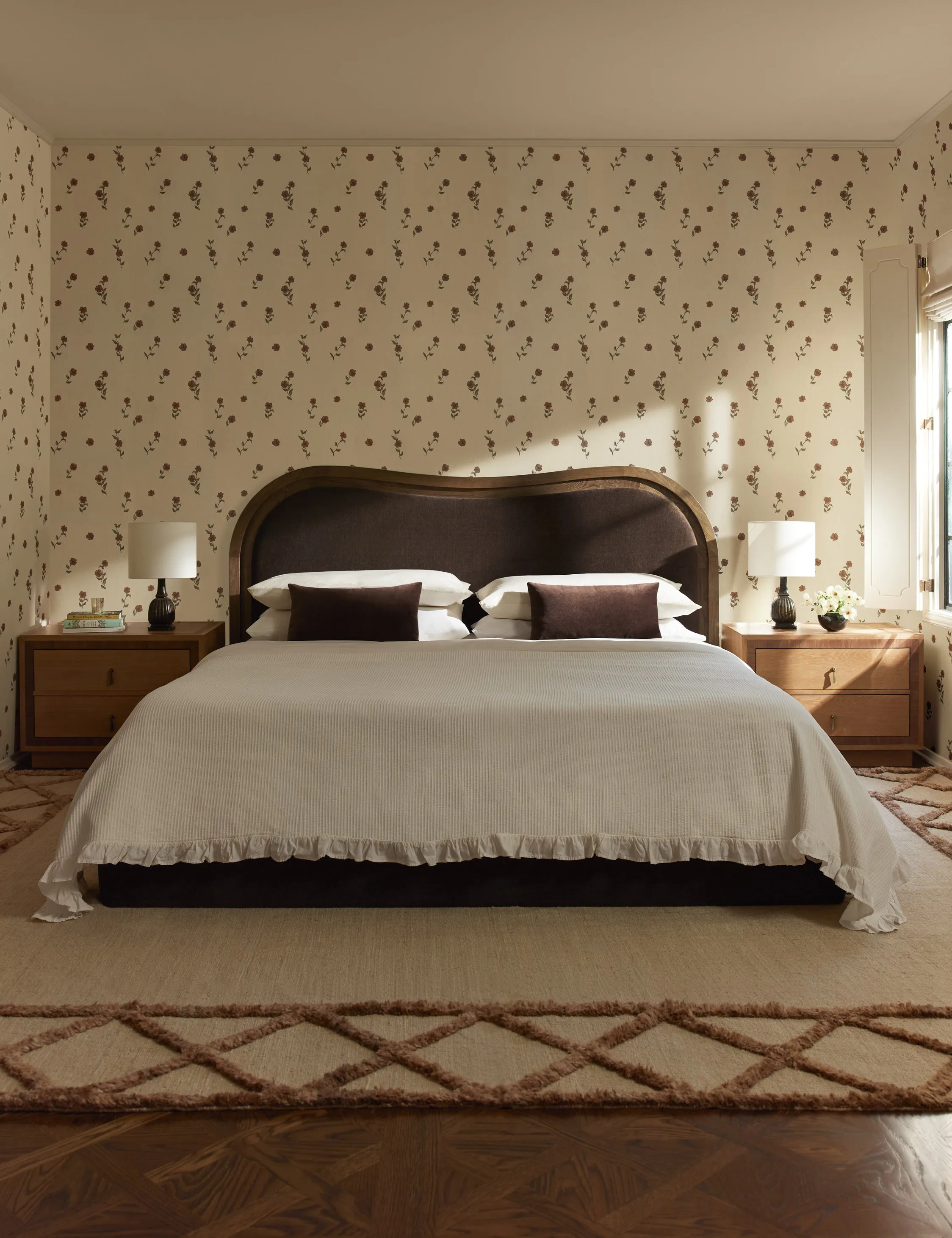 Bamonte Textile String Wallpaper by Jake Arnold Lulu and Georgia