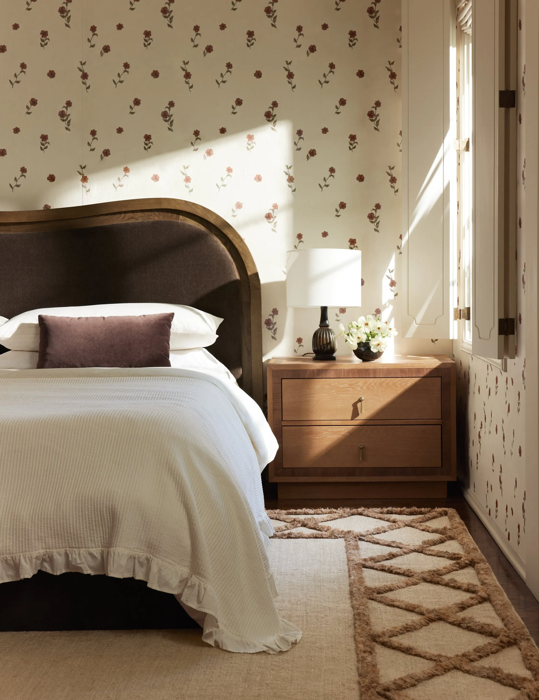 Bamonte Textile String Wallpaper by Jake Arnold Lulu and Georgia