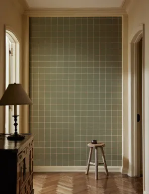 Beddow Grasscloth Wallpaper by Jake Arnold Lulu and Georgia