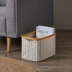 Bedford Storage Basket - Medium Mocka