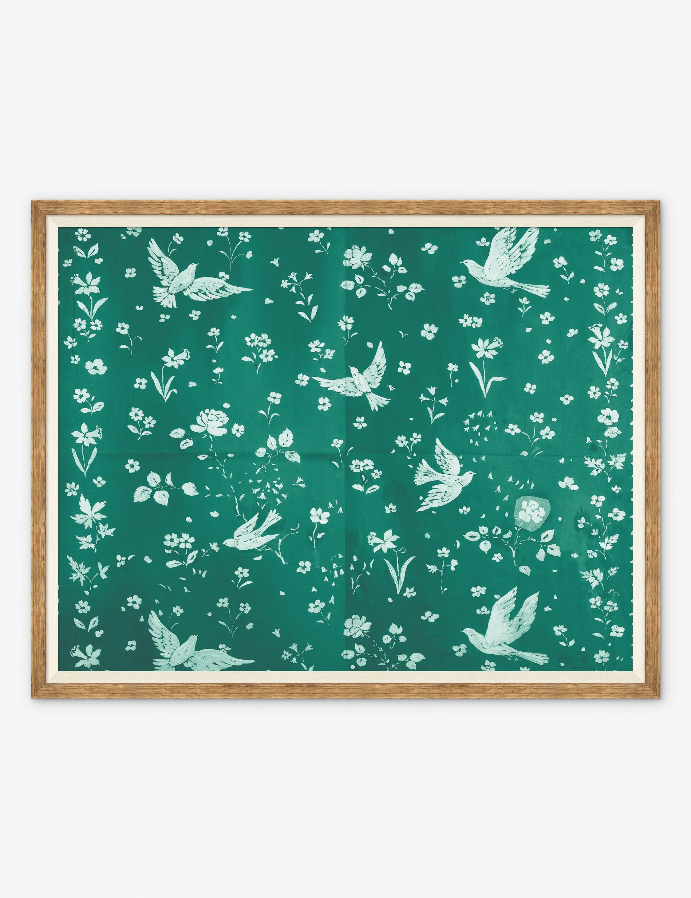 Birds and Flowers Print by Paule Marrot Lulu and Georgia