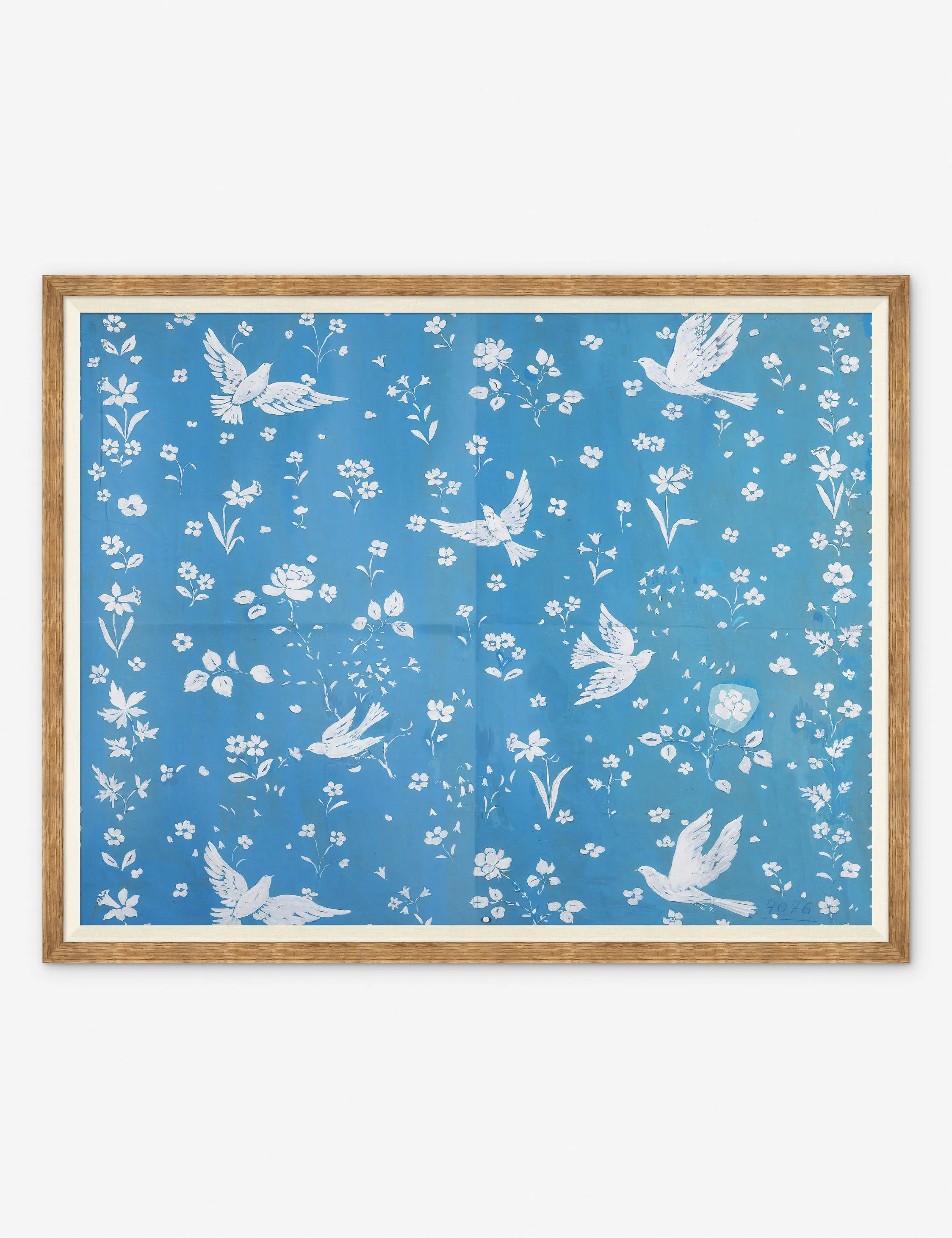 Birds and Flowers Print by Paule Marrot Lulu and Georgia