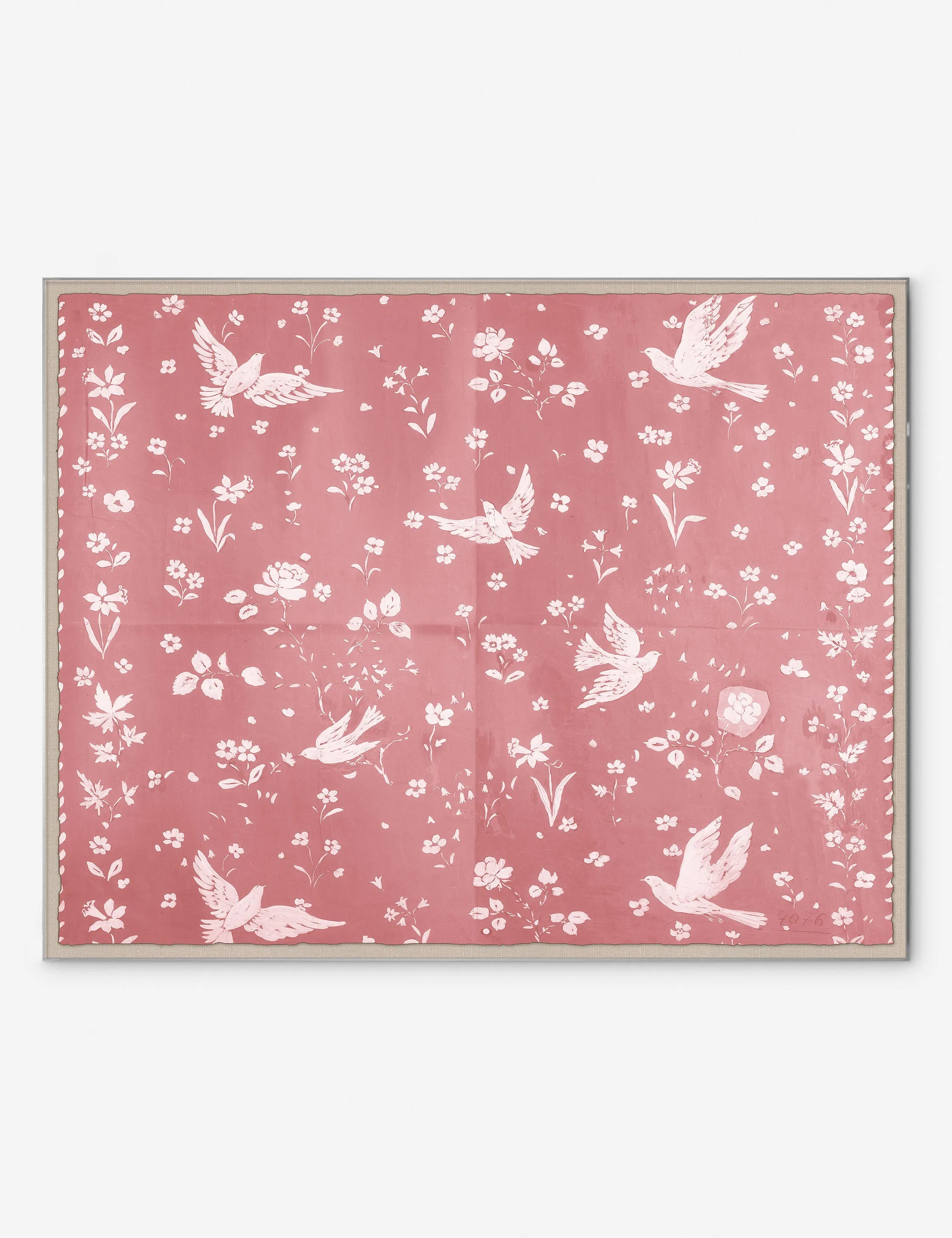 Birds and Flowers Print by Paule Marrot Lulu and Georgia