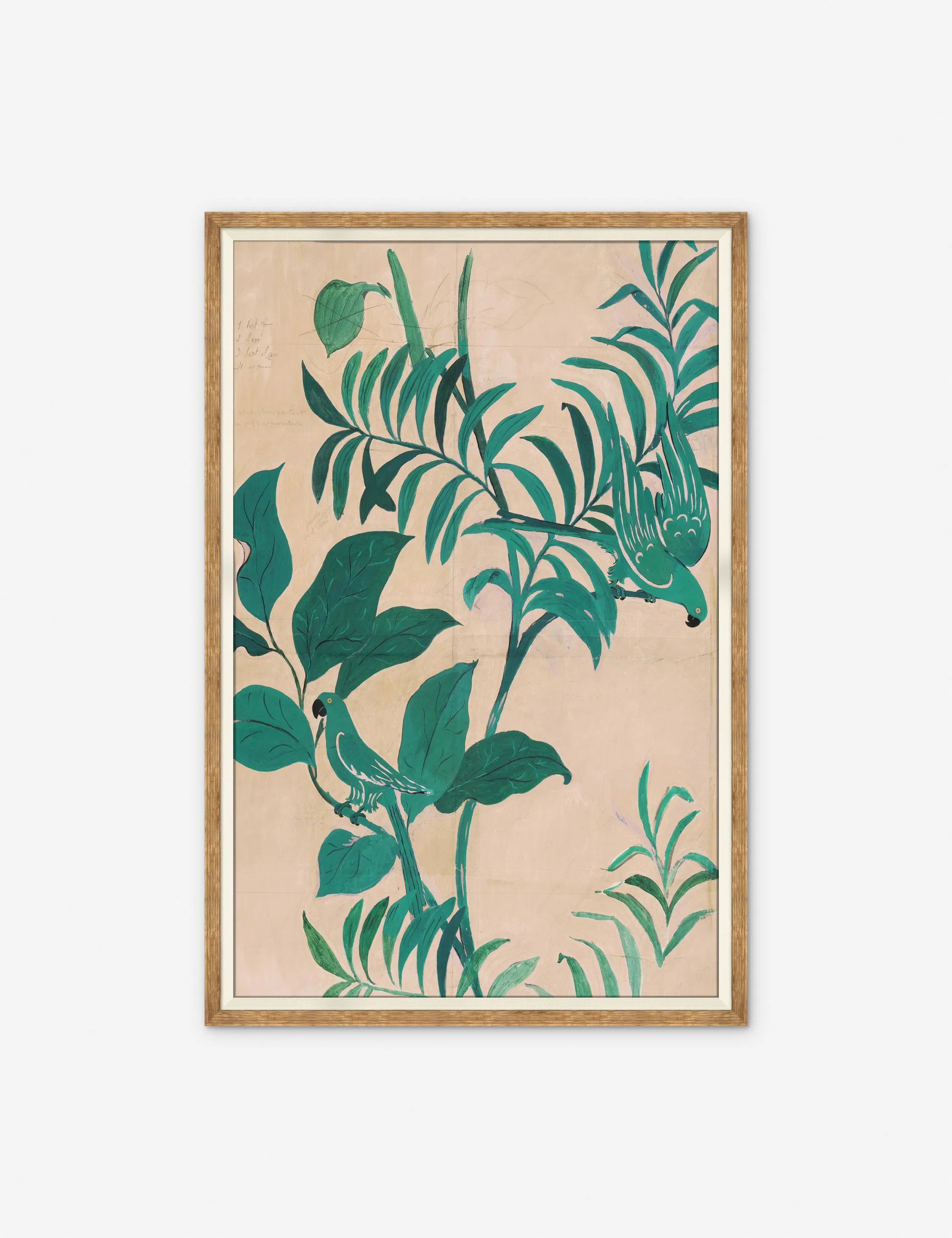 Birds Print by Paule Marrot Lulu and Georgia