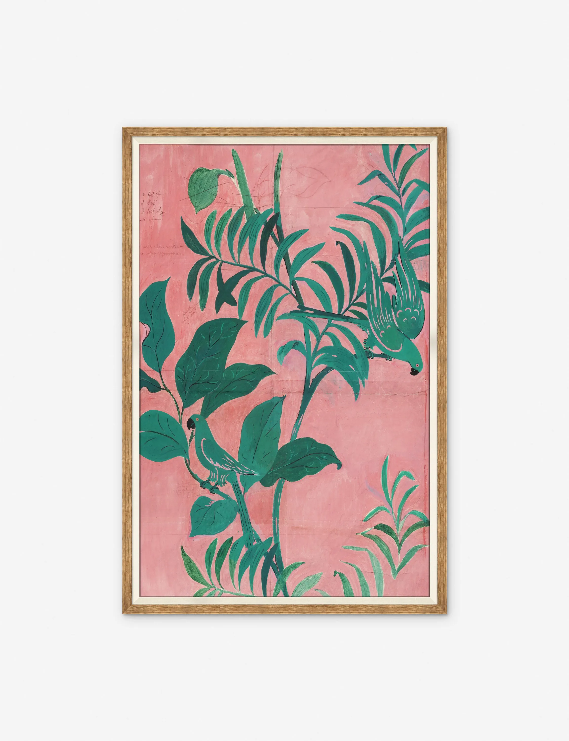 Birds Print by Paule Marrot Lulu and Georgia