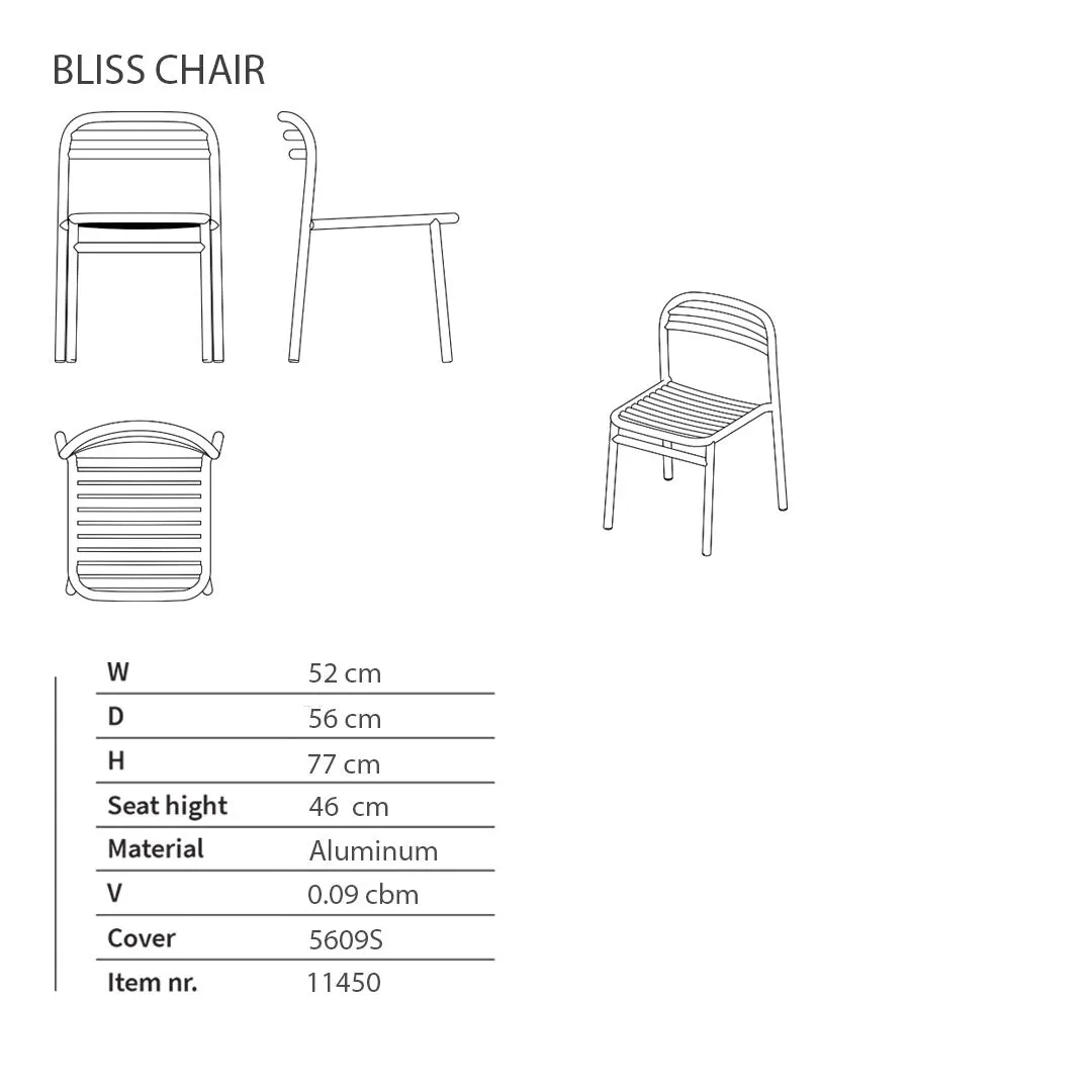 Bliss Square Dining Table Set w/ Side Chairs
