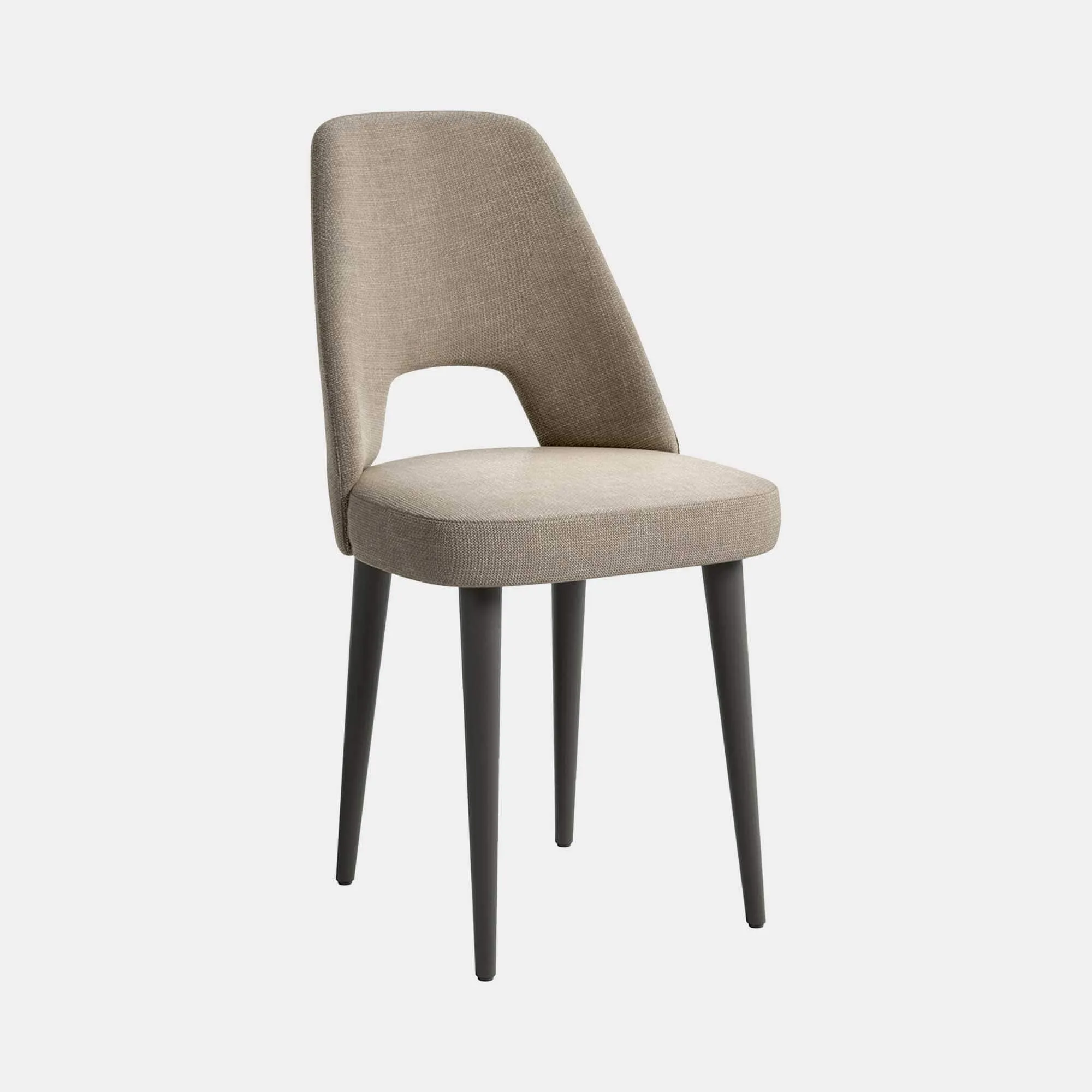 Bologna - Dining Chair In Sand Fabric