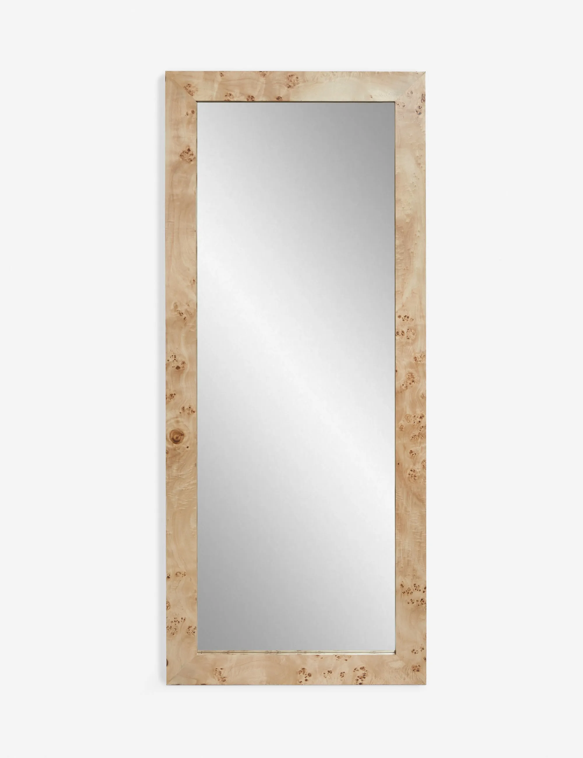 Bree Burl Wood Floor Mirror Lulu and Georgia