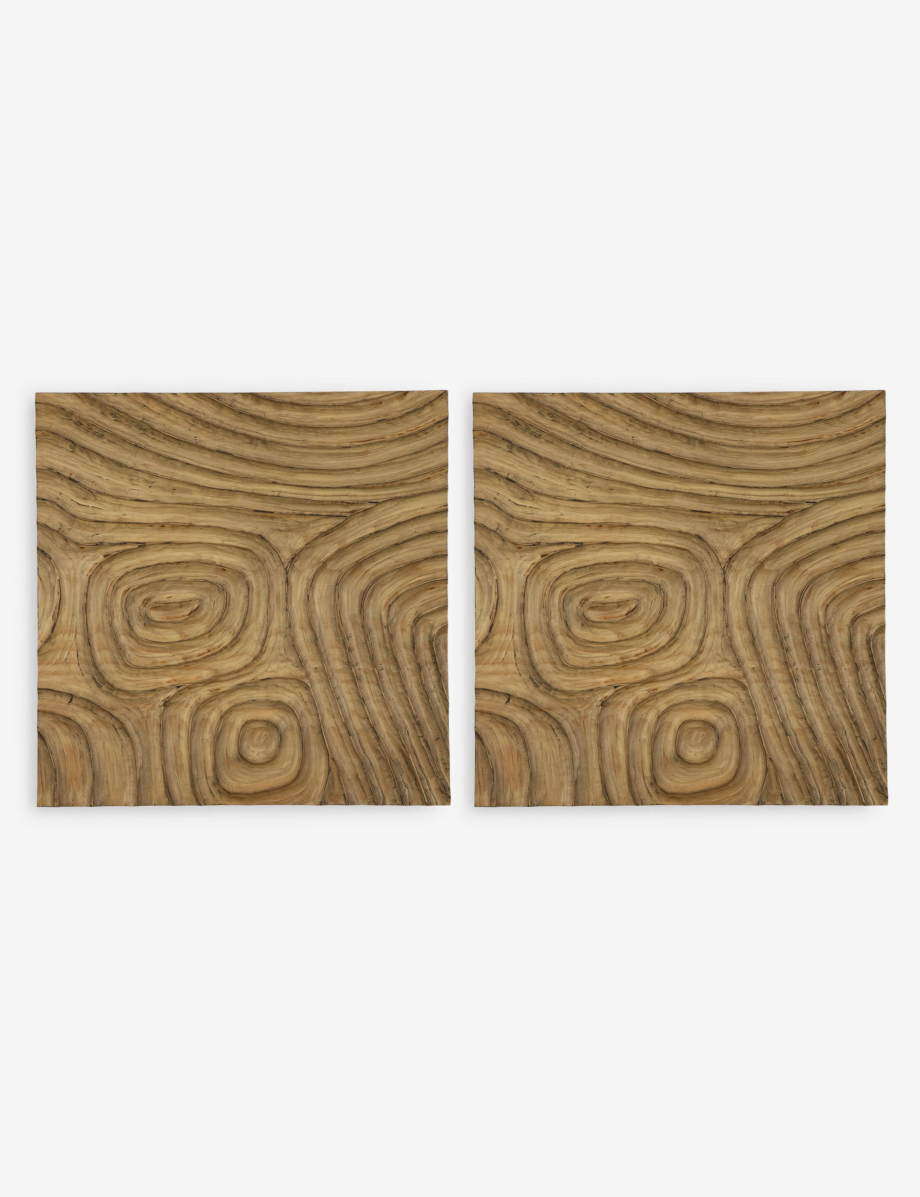 Channels Wall Decor (Set of 2) by Grace Feyock Lulu and Georgia
