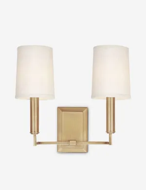 Charlie Double Sconce Lulu and Georgia
