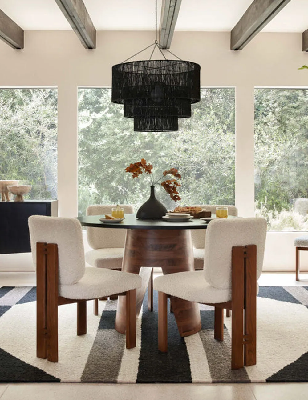 Chavette Chandelier, Black Lulu and Georgia