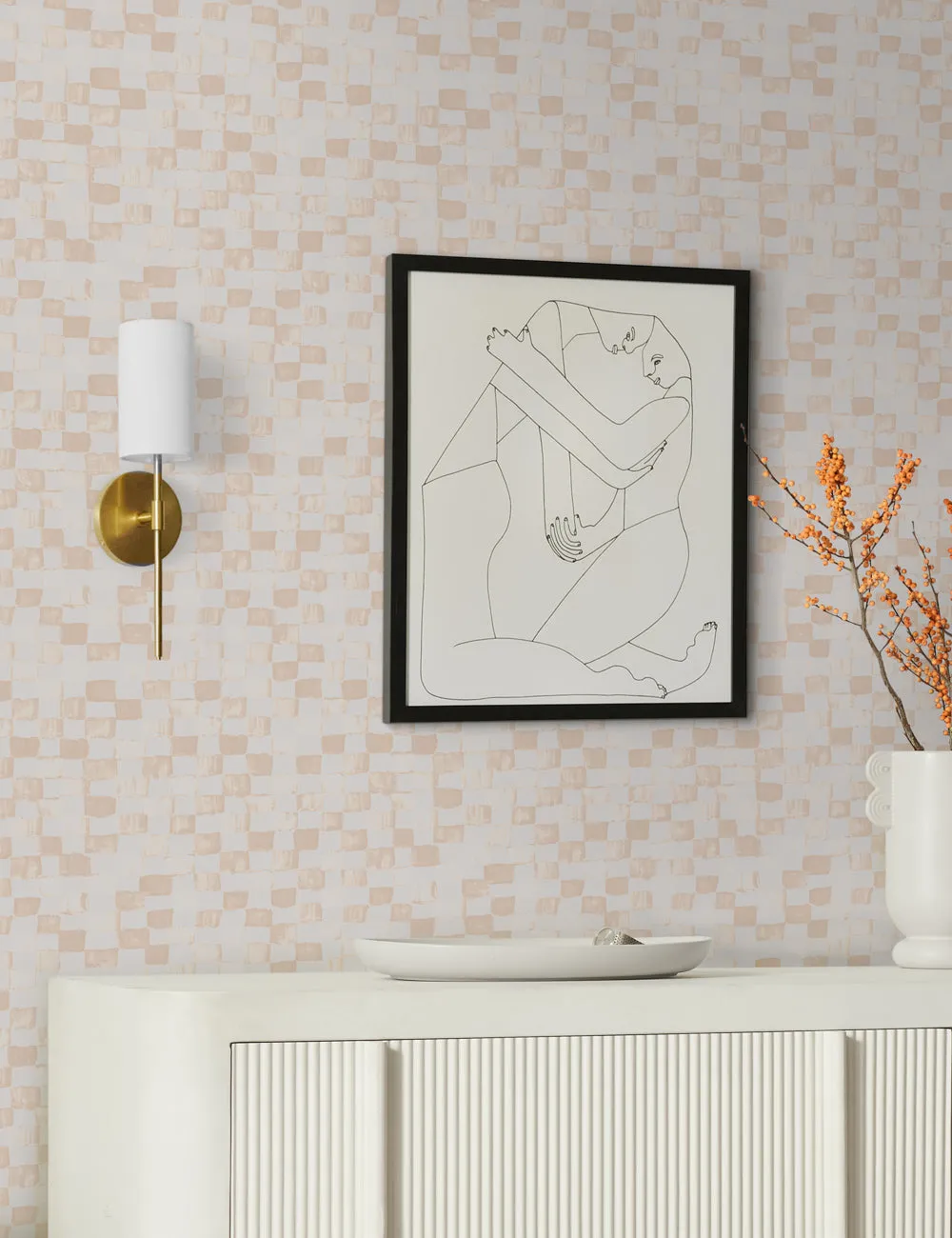 Checkerboard Wallpaper by Sarah Sherman Samuel Lulu and Georgia