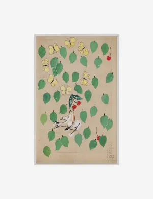 Cherries Print by Paule Marrot Lulu and Georgia