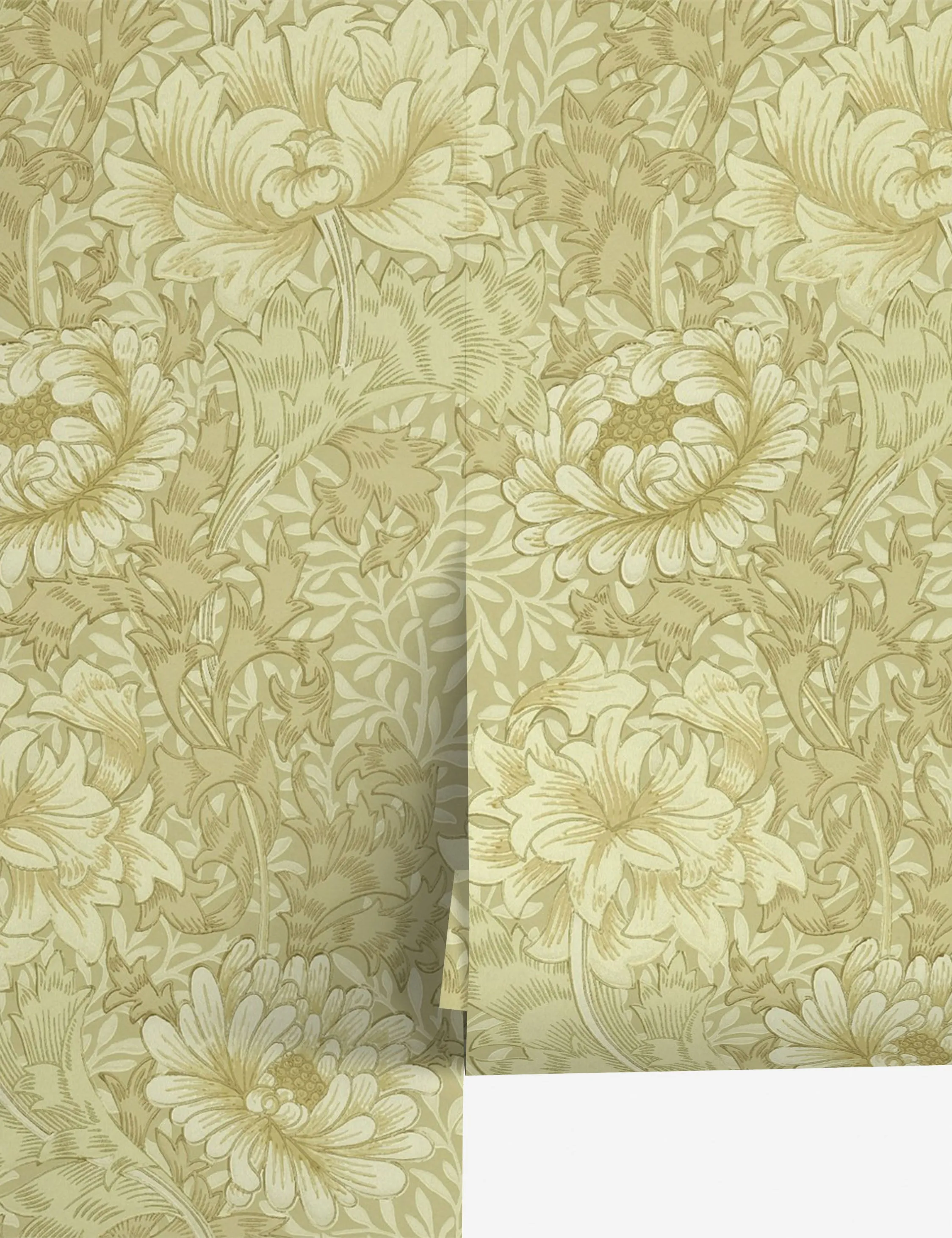 Chrysanthemum Wallpaper by Morris & Co. Lulu and Georgia