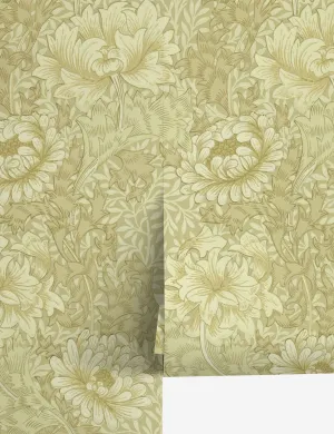 Chrysanthemum Wallpaper by Morris & Co. Lulu and Georgia