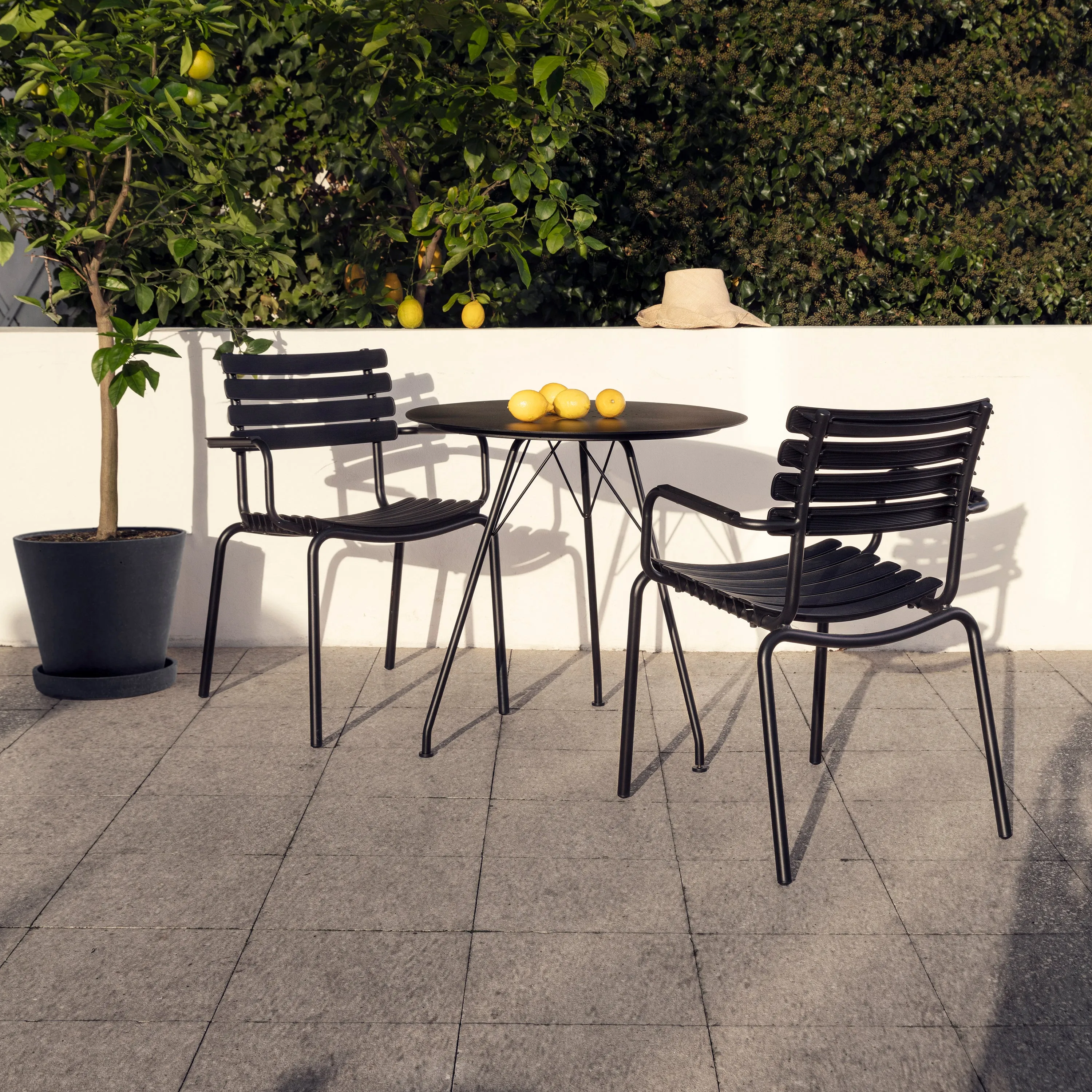 Circum Aluminum Outdoor Cafe Table