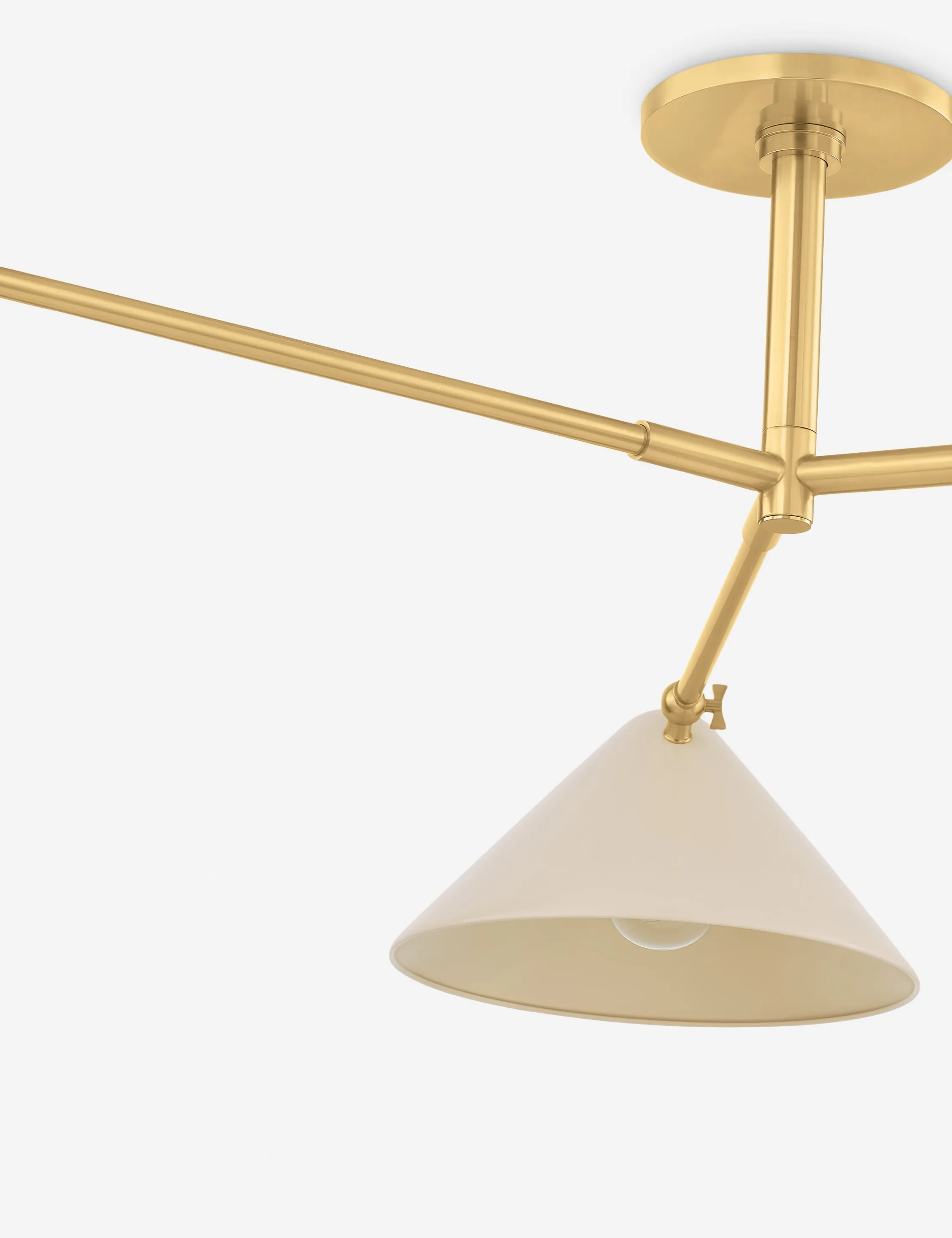 Citrine Semi-Flush Mount Light Lulu and Georgia