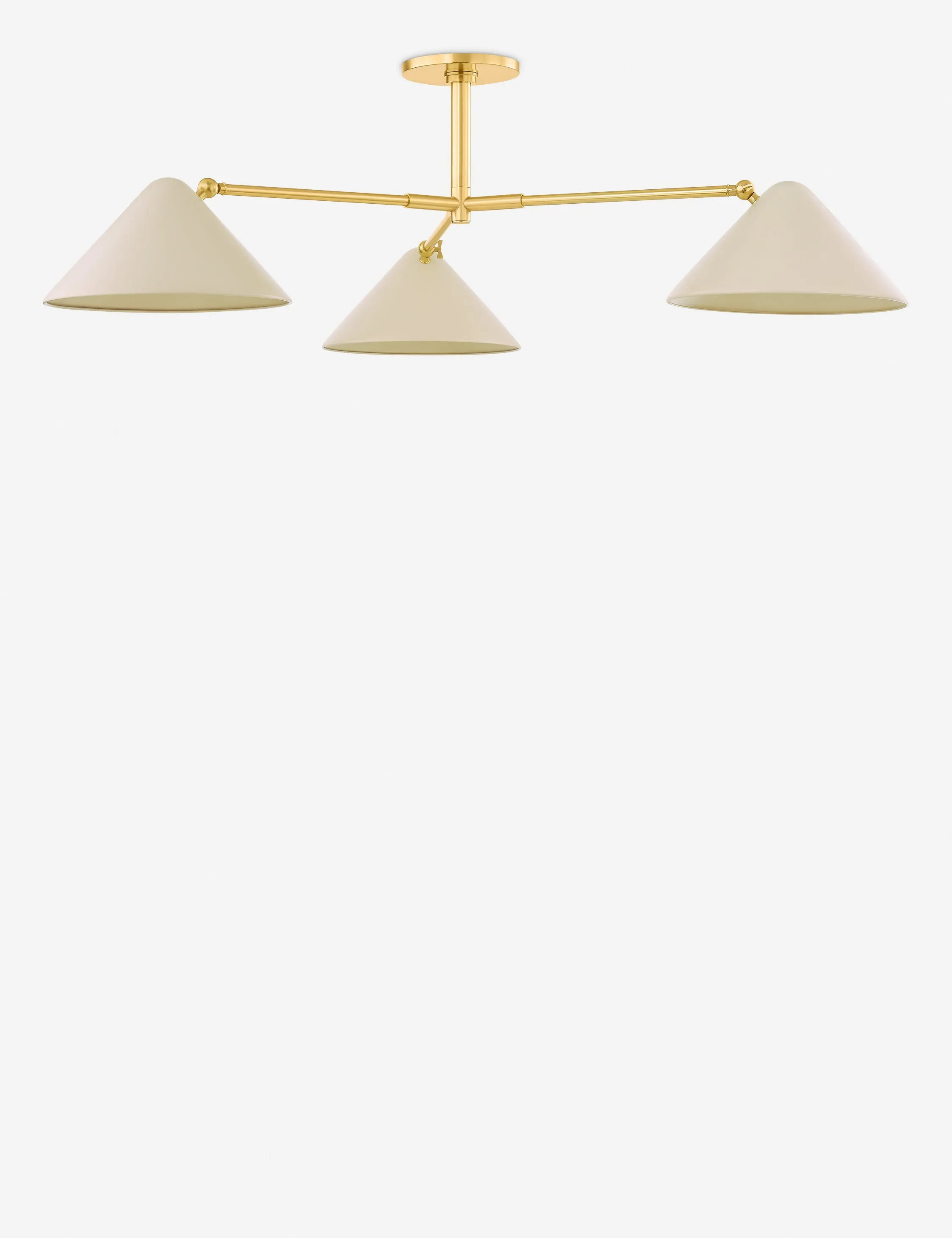 Citrine Semi-Flush Mount Light Lulu and Georgia