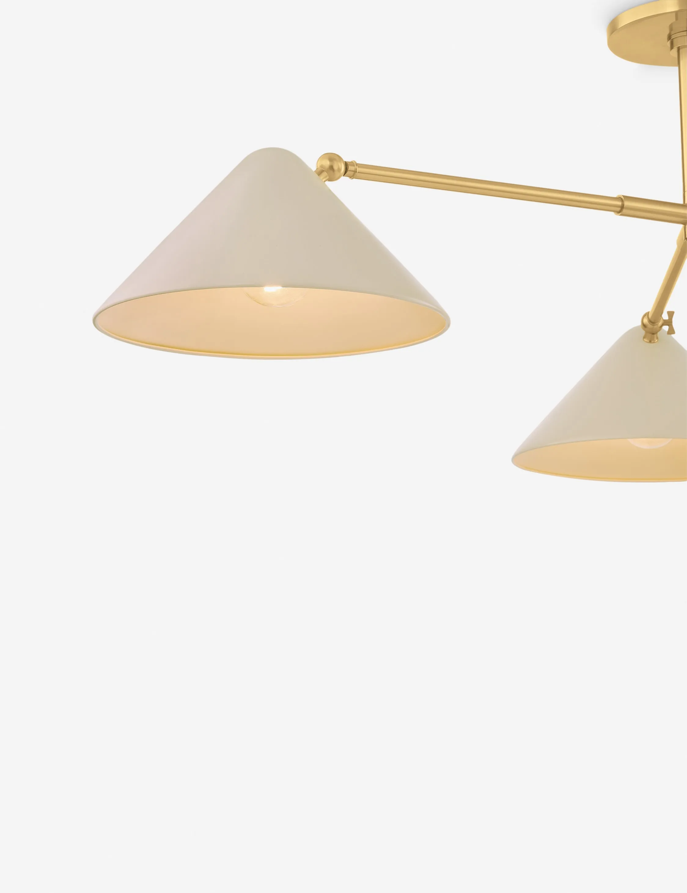 Citrine Semi-Flush Mount Light Lulu and Georgia