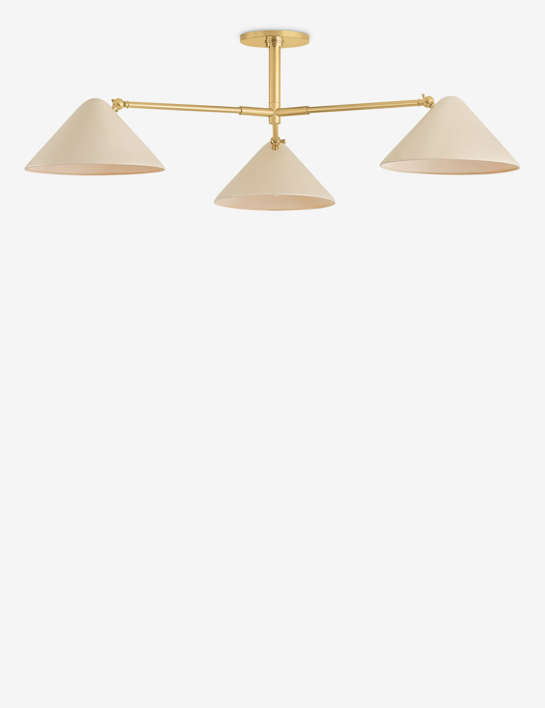 Citrine Semi-Flush Mount Light Lulu and Georgia