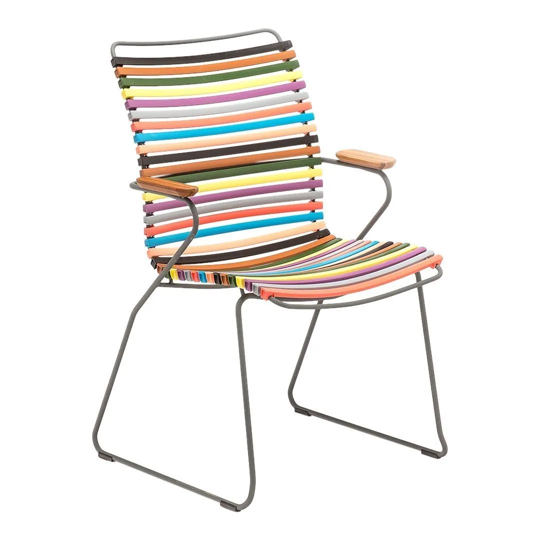 Click Outdoor Tall Back Dining Chair