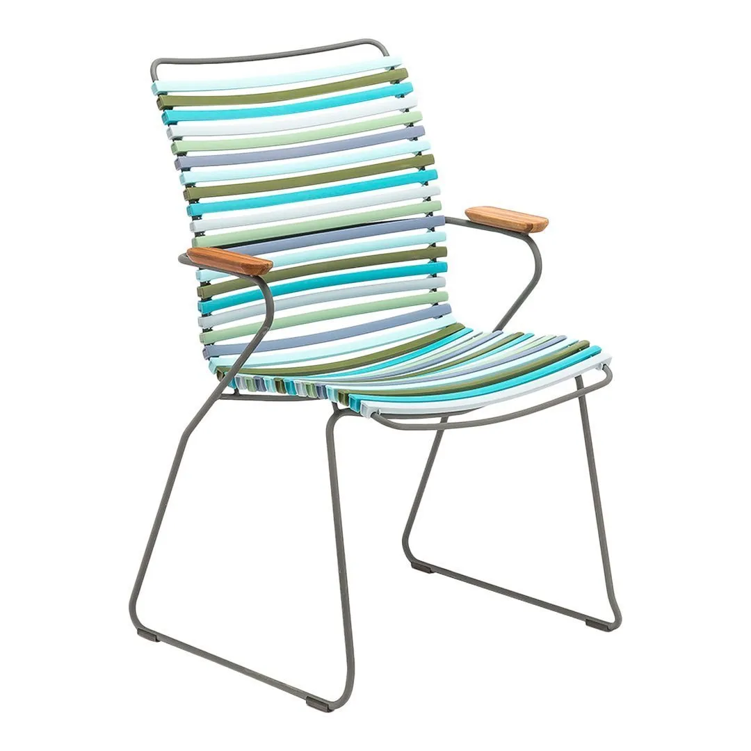 Click Outdoor Tall Back Dining Chair