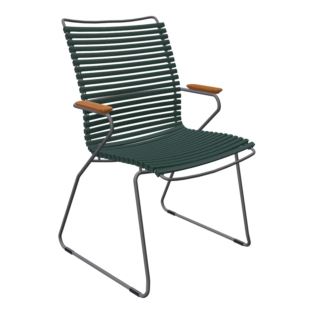 Click Outdoor Tall Back Dining Chair