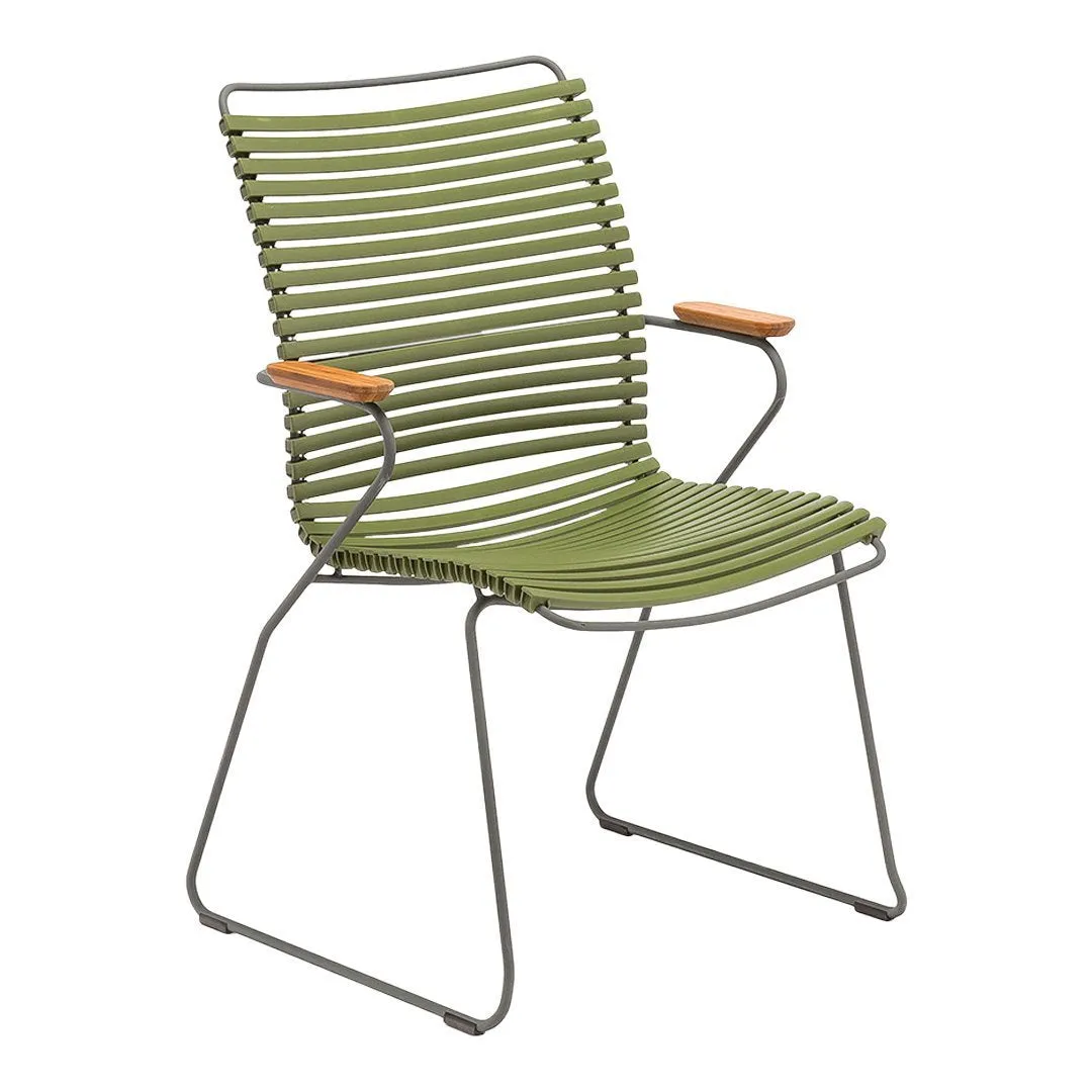 Click Outdoor Tall Back Dining Chair