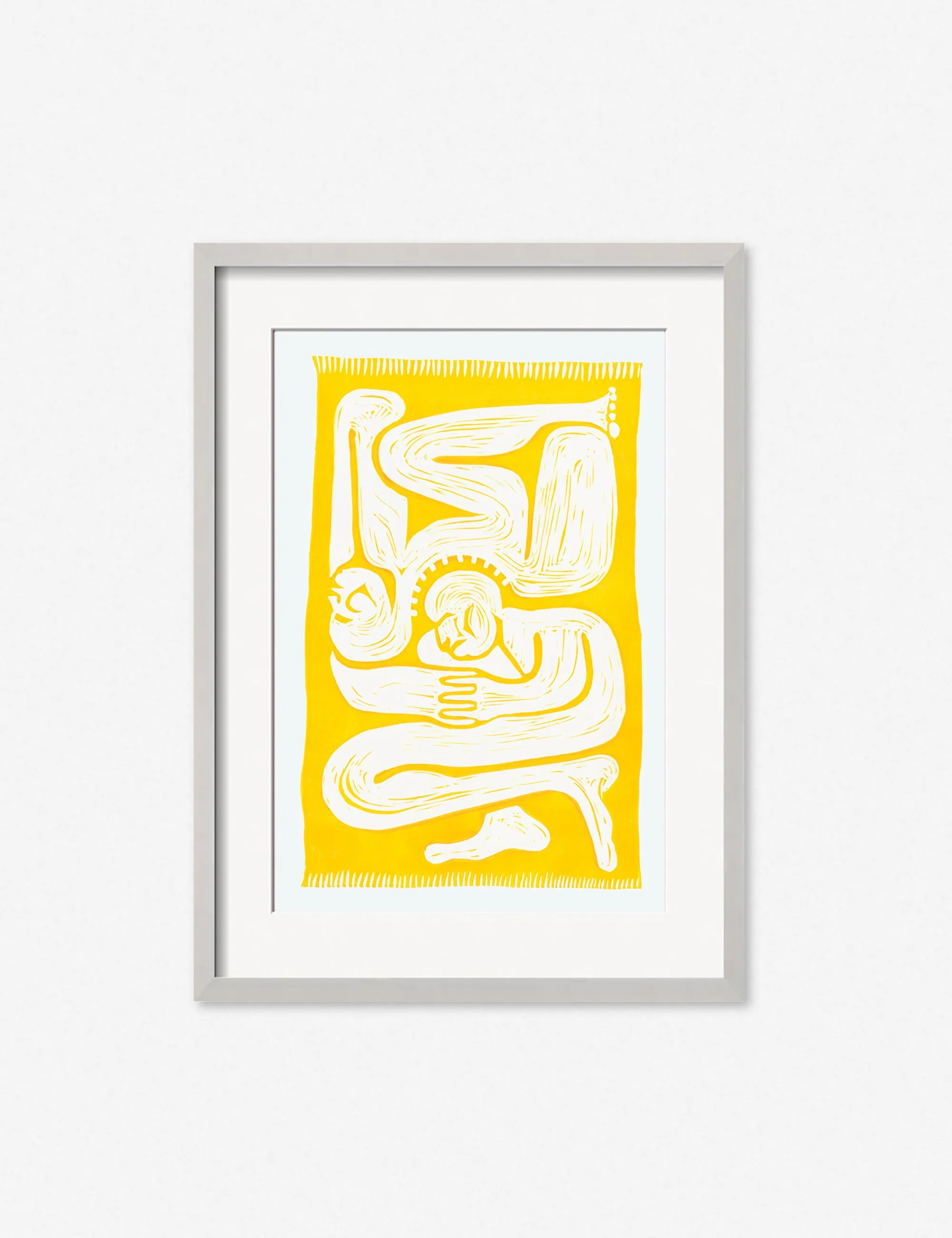 Cloudgazers Print by Adrian Brandon Lulu and Georgia