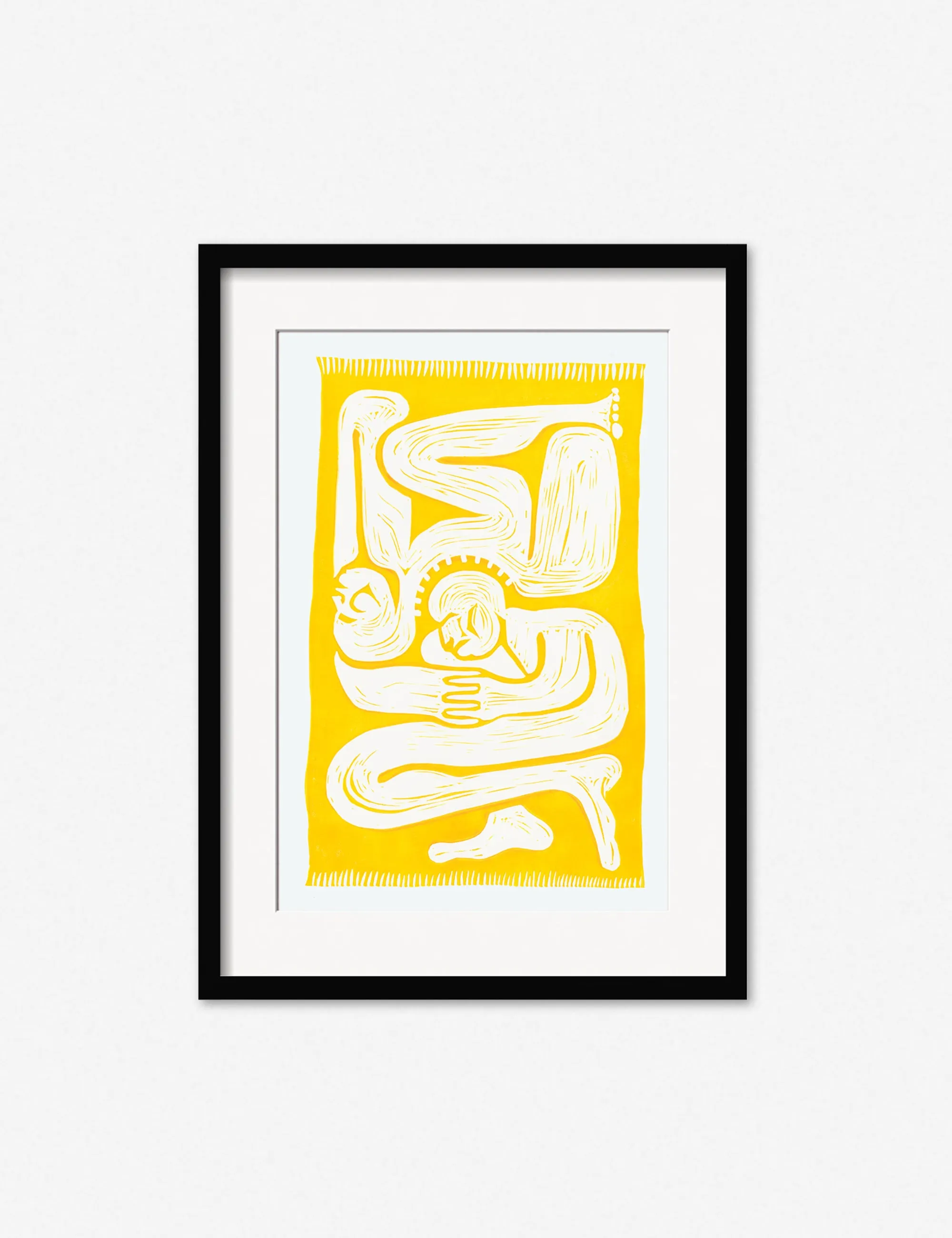 Cloudgazers Print by Adrian Brandon Lulu and Georgia