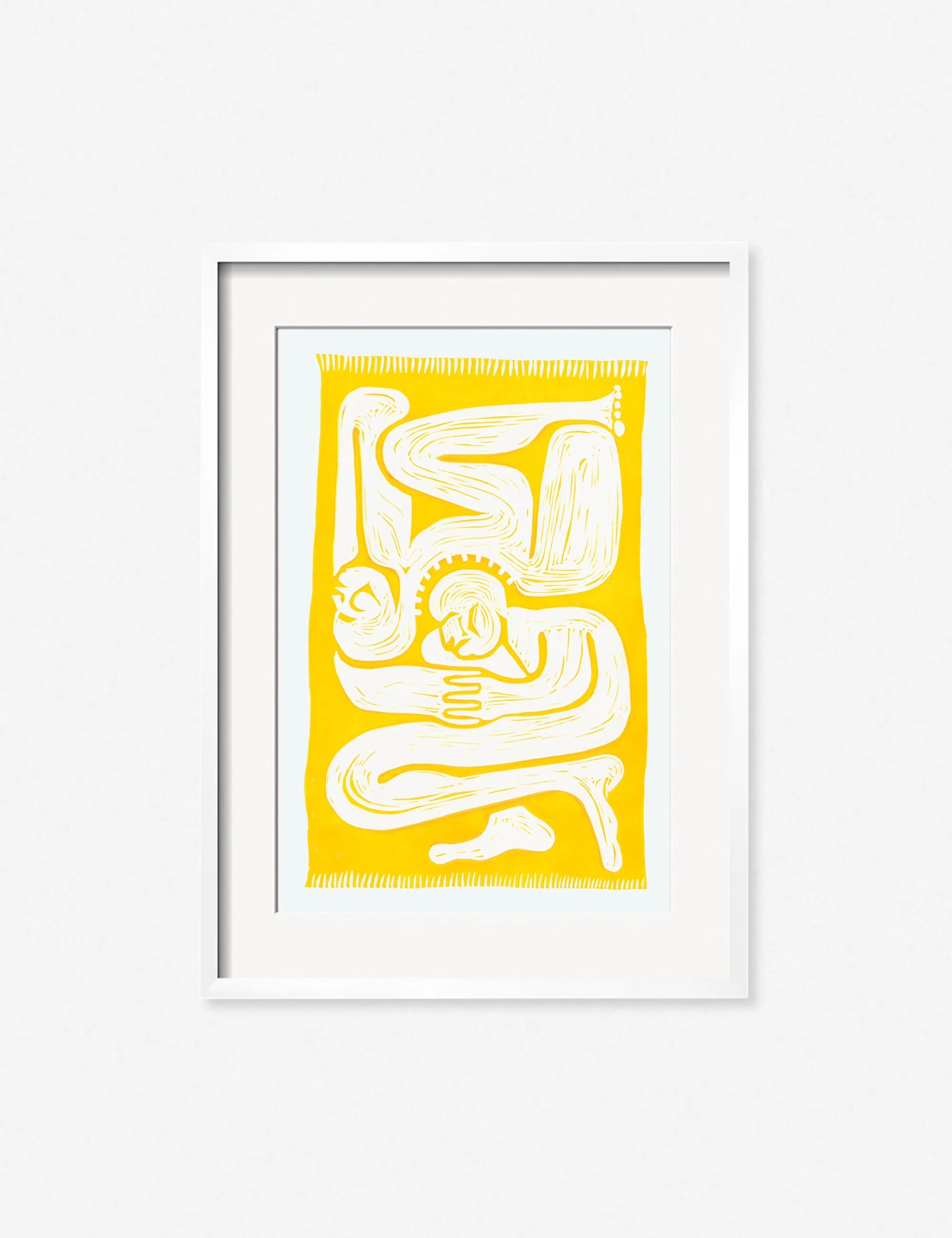 Cloudgazers Print by Adrian Brandon Lulu and Georgia