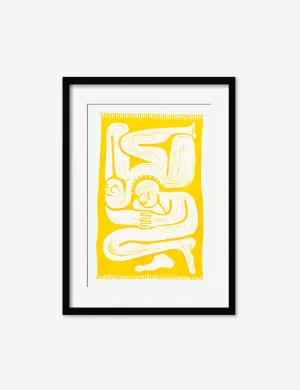 Cloudgazers Print by Adrian Brandon Lulu and Georgia