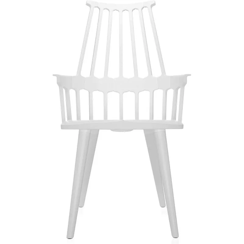 Comback Chair With Four Wooden Legs (Set of 2)