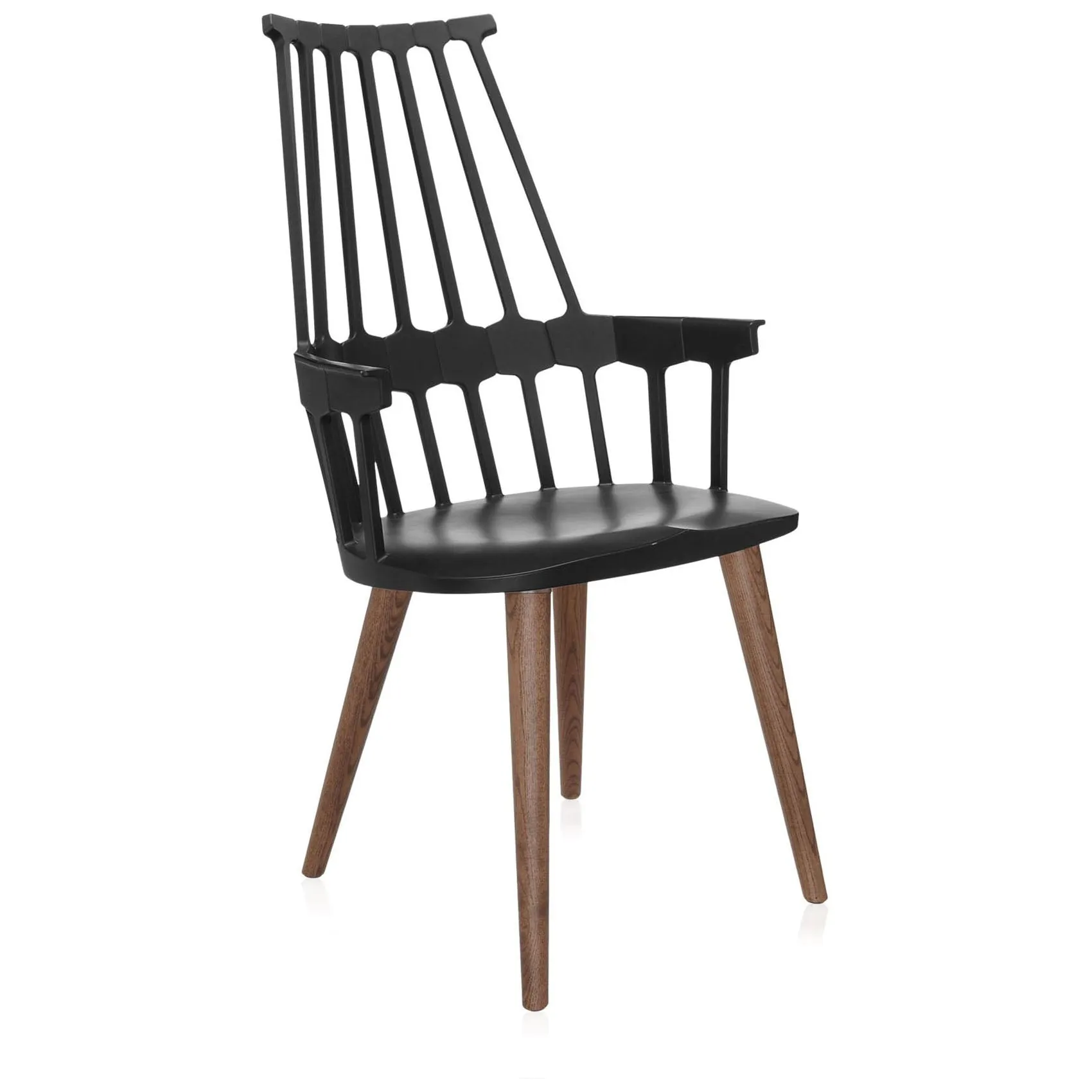 Comback Chair With Four Wooden Legs (Set of 2)