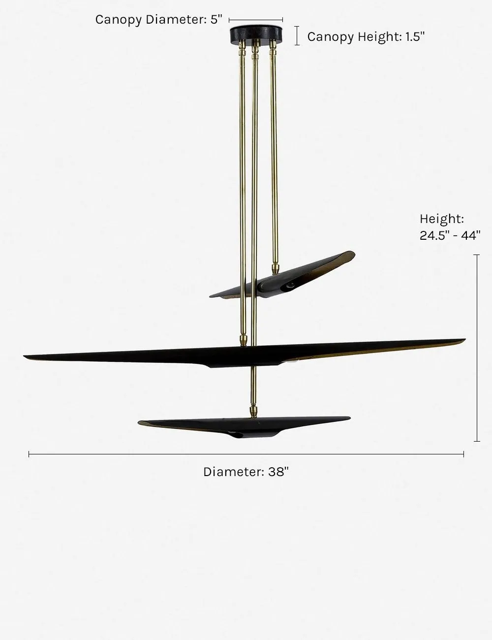 Concorde Chandelier by Regina Andrew Lulu and Georgia