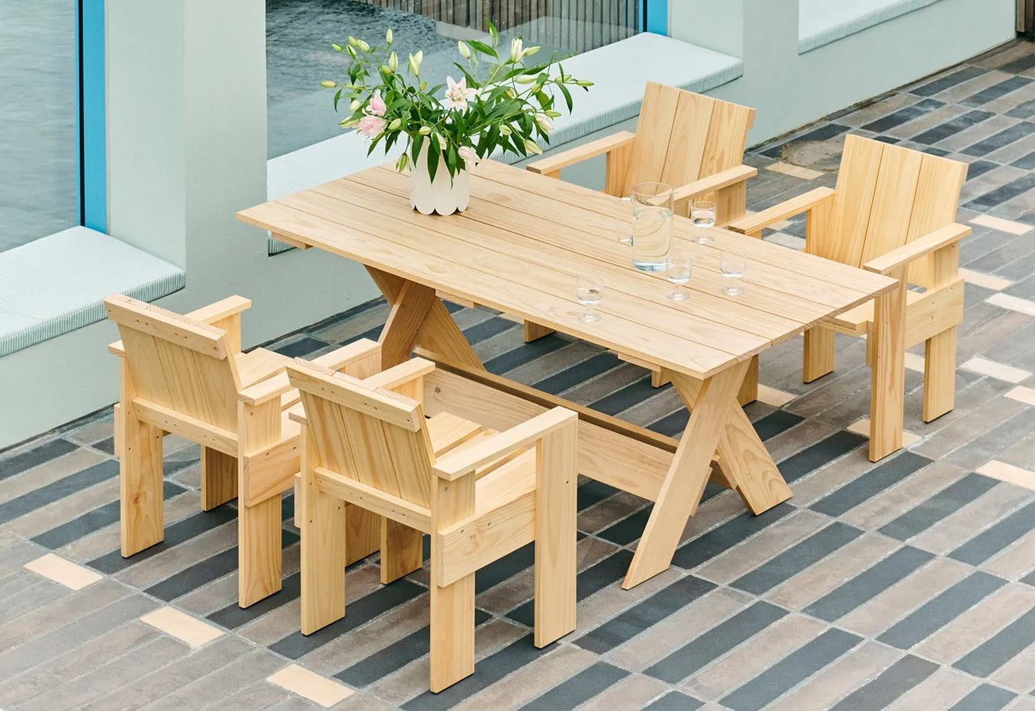 Crate Dining Table